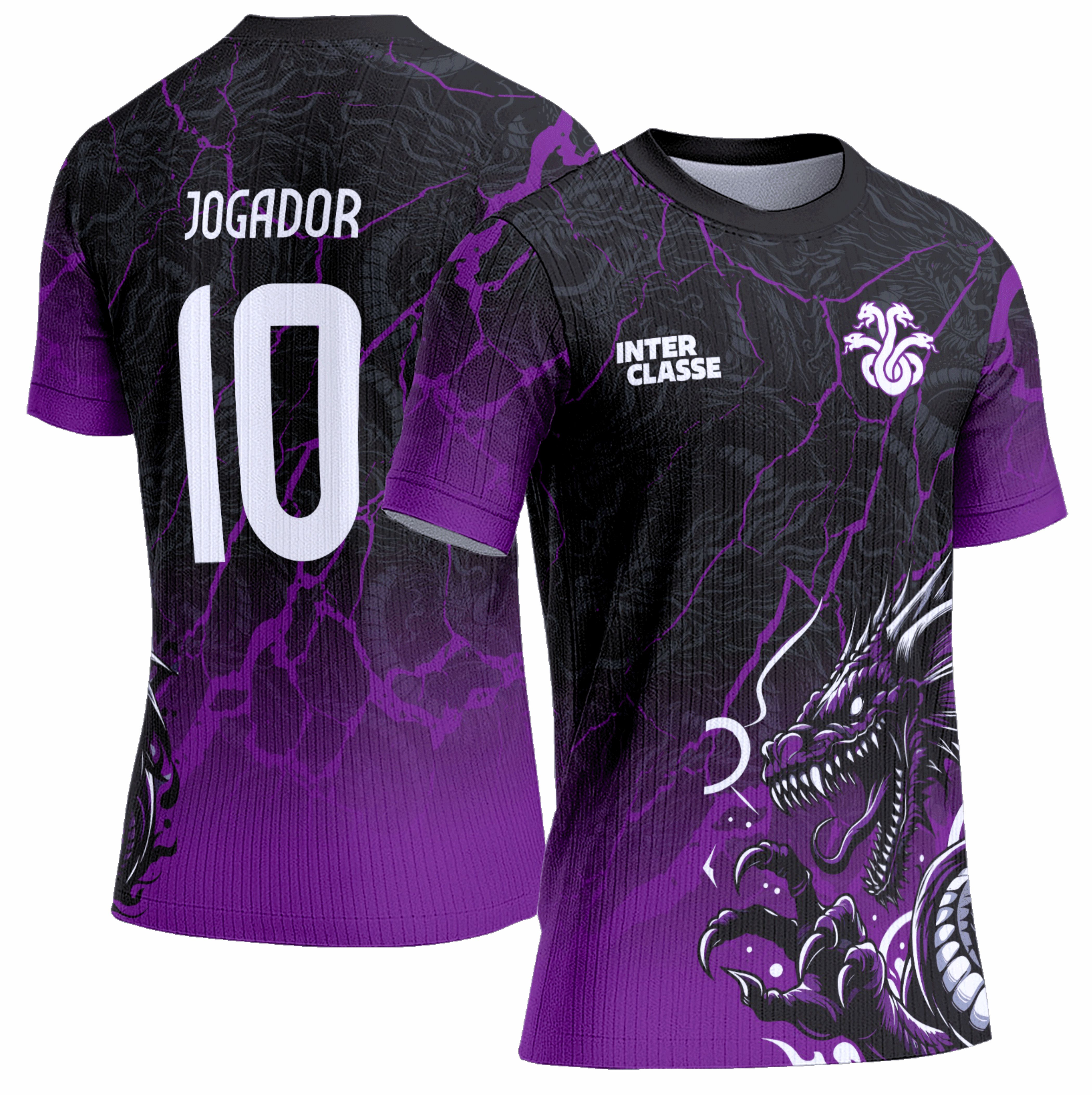 Arte Vetor Camisa Interclasse 0905 Dragão