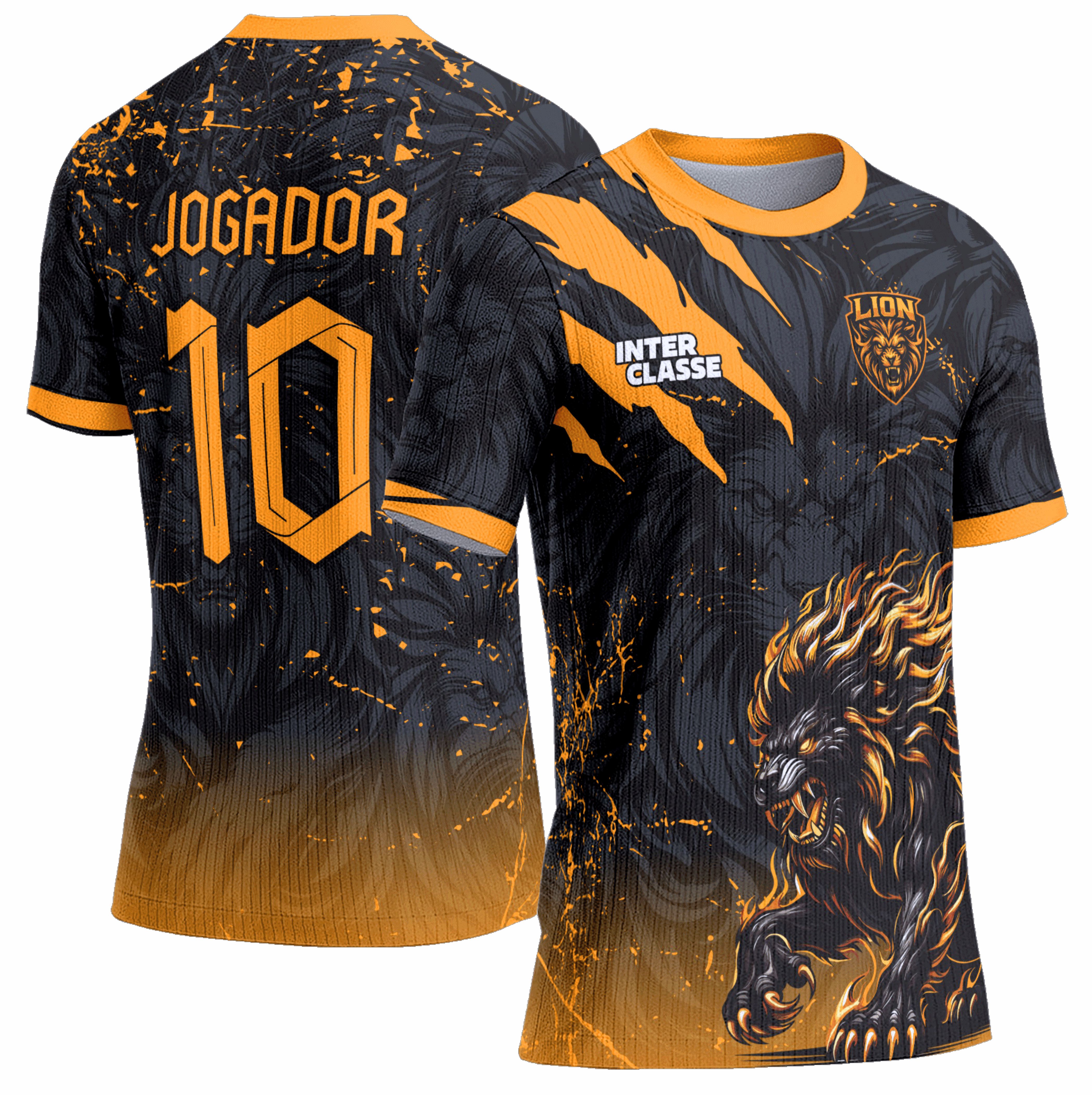 Arte Vetor Camisa Interclasse 0911 Leão