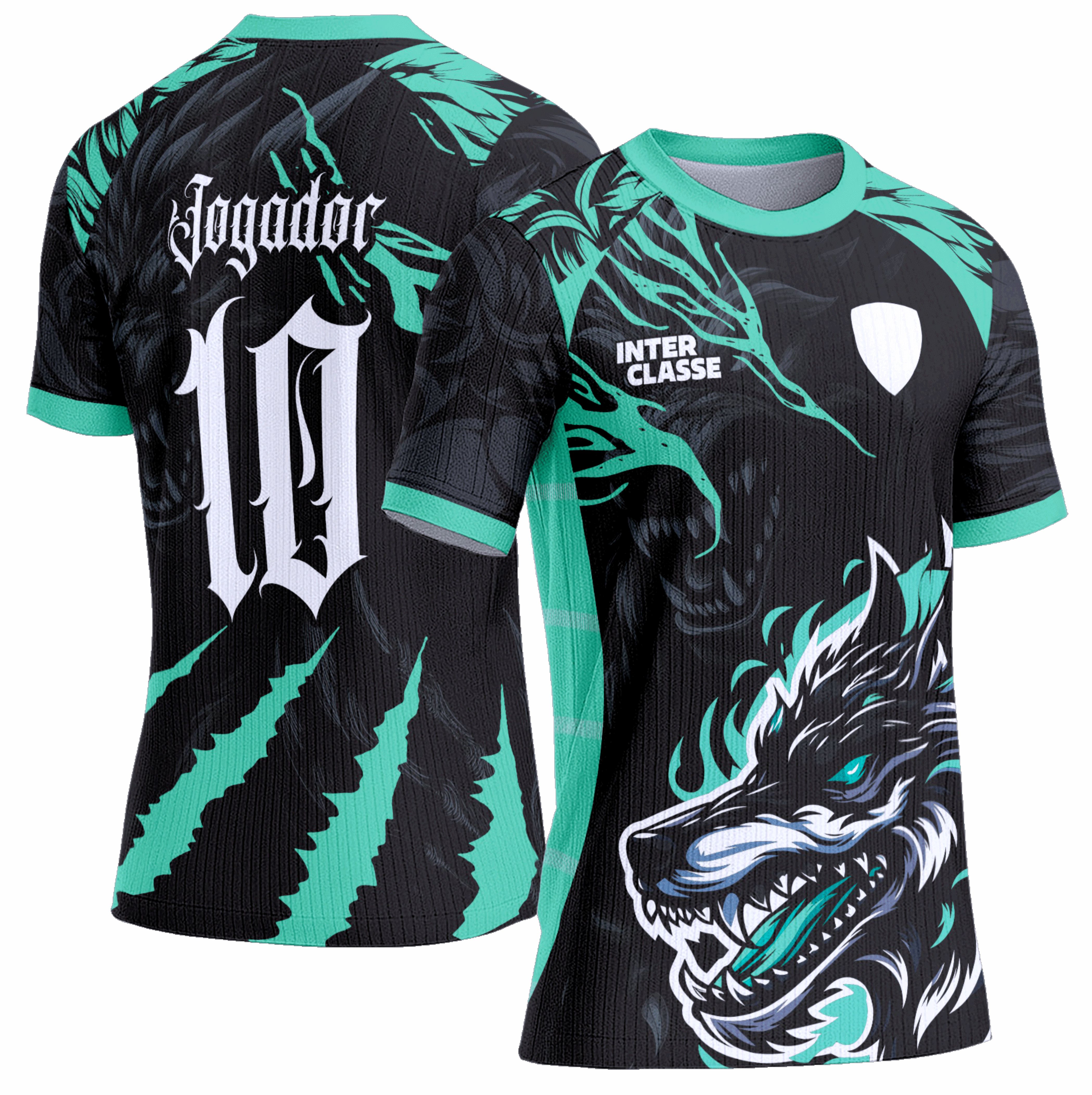 Arte Vetor Camisa Interclasse 0921 Lobo
