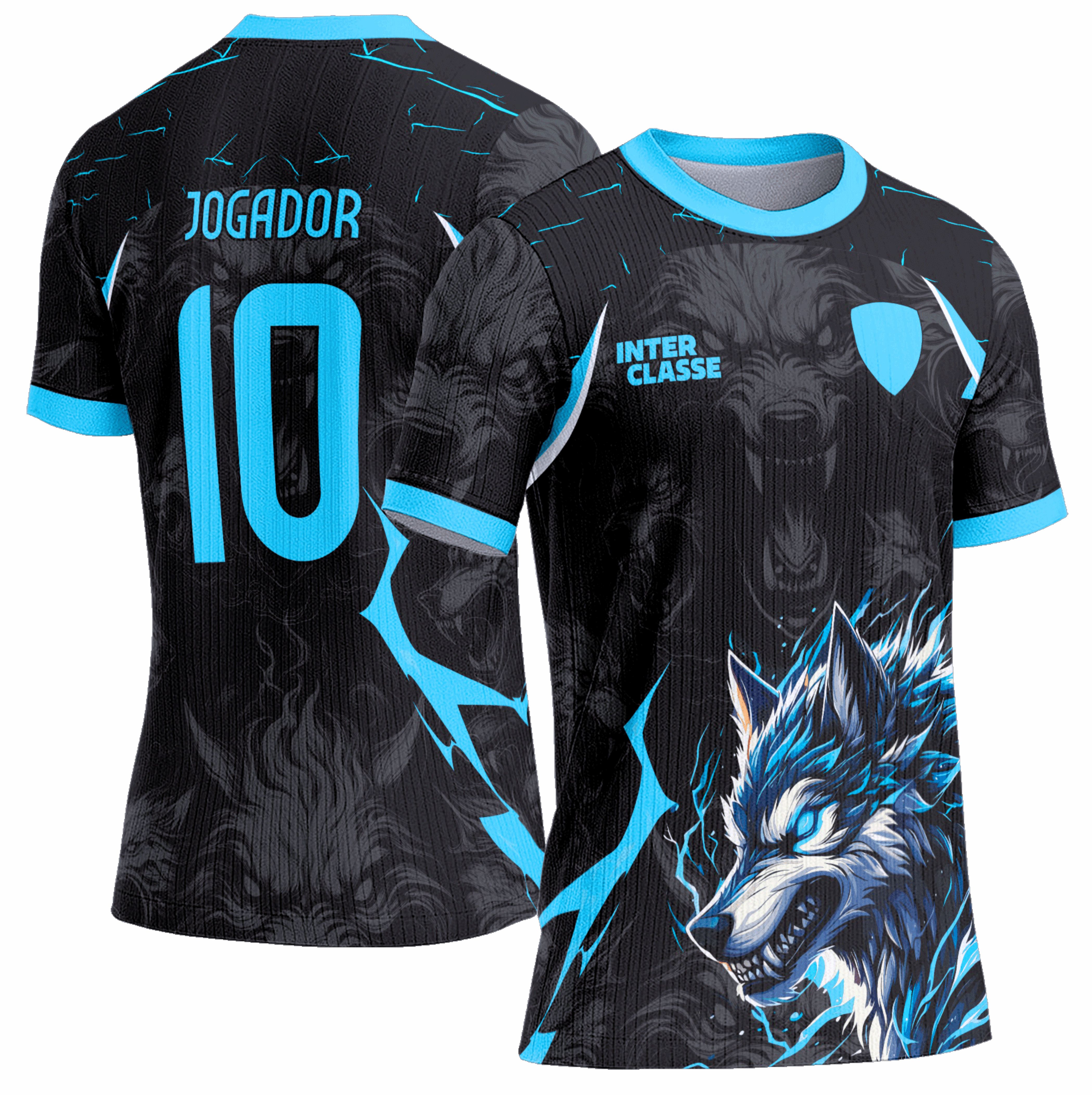 Arte Vetor Camisa Interclasse 0922 Lobo