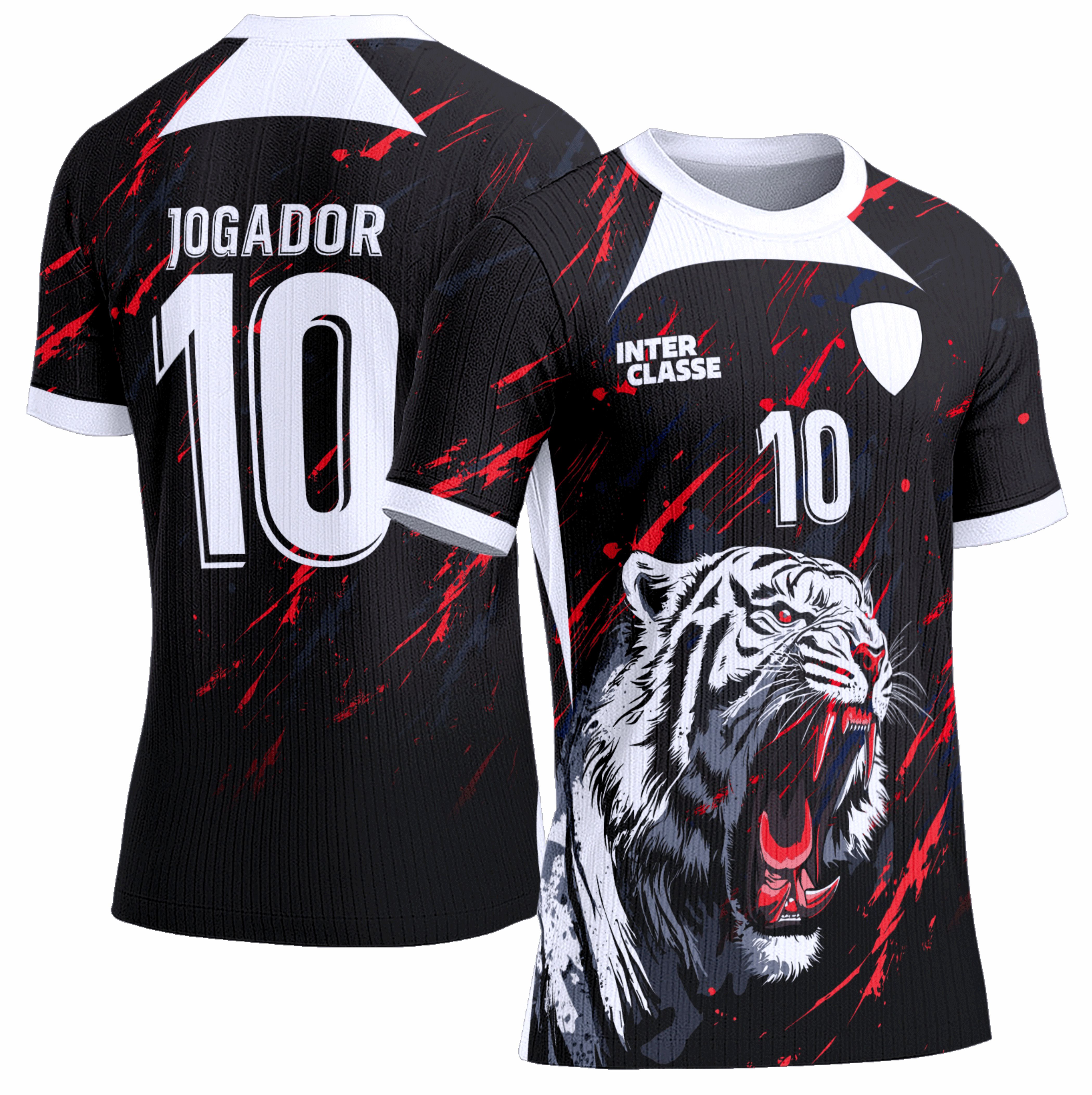 Arte Vetor Camisa Interclasse 0926 Tigre
