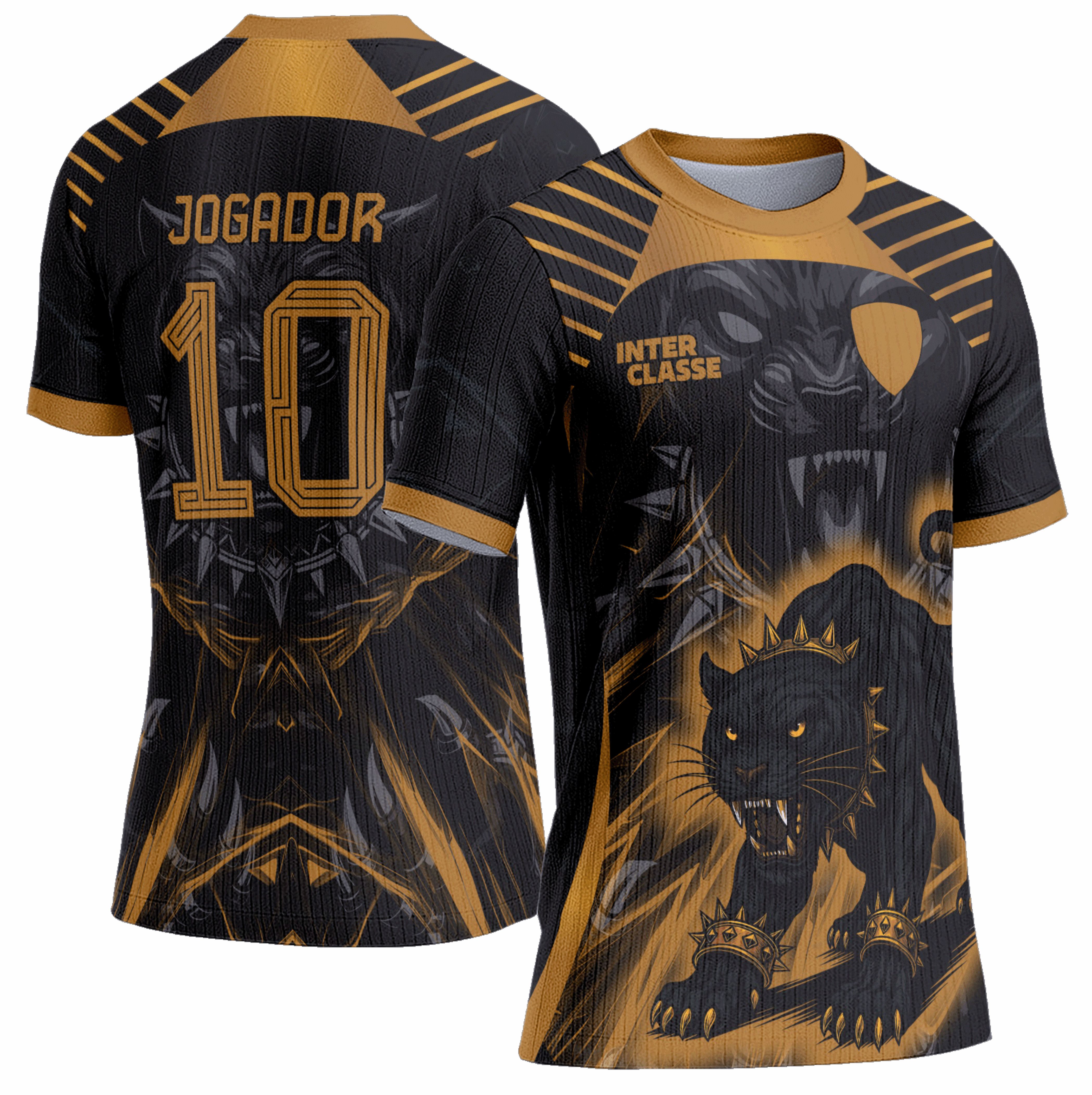Arte Vetor Camisa Interclasse 0928 Pantera Negra