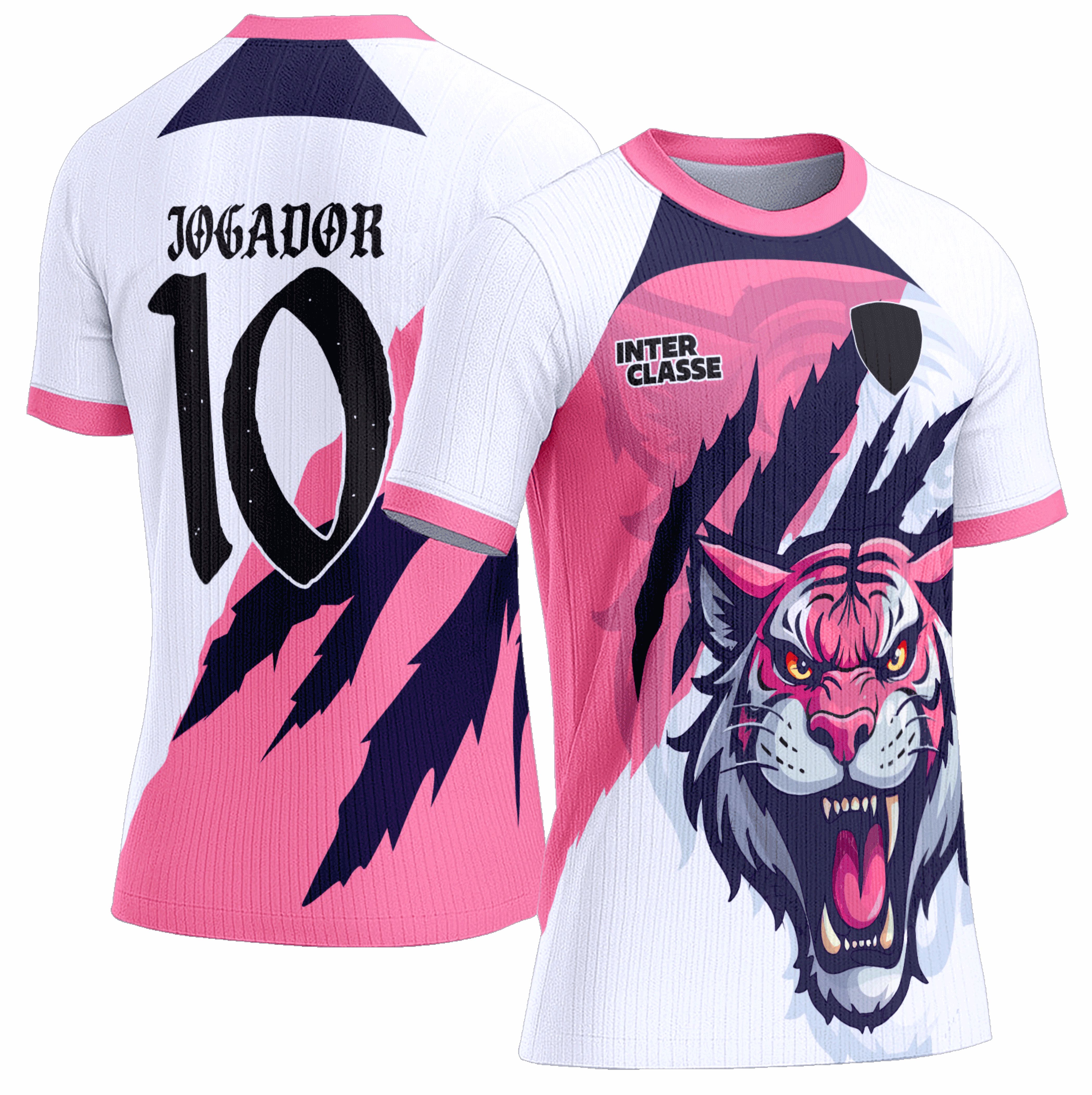 Arte Vetor Camisa Interclasse 0936 Tigre