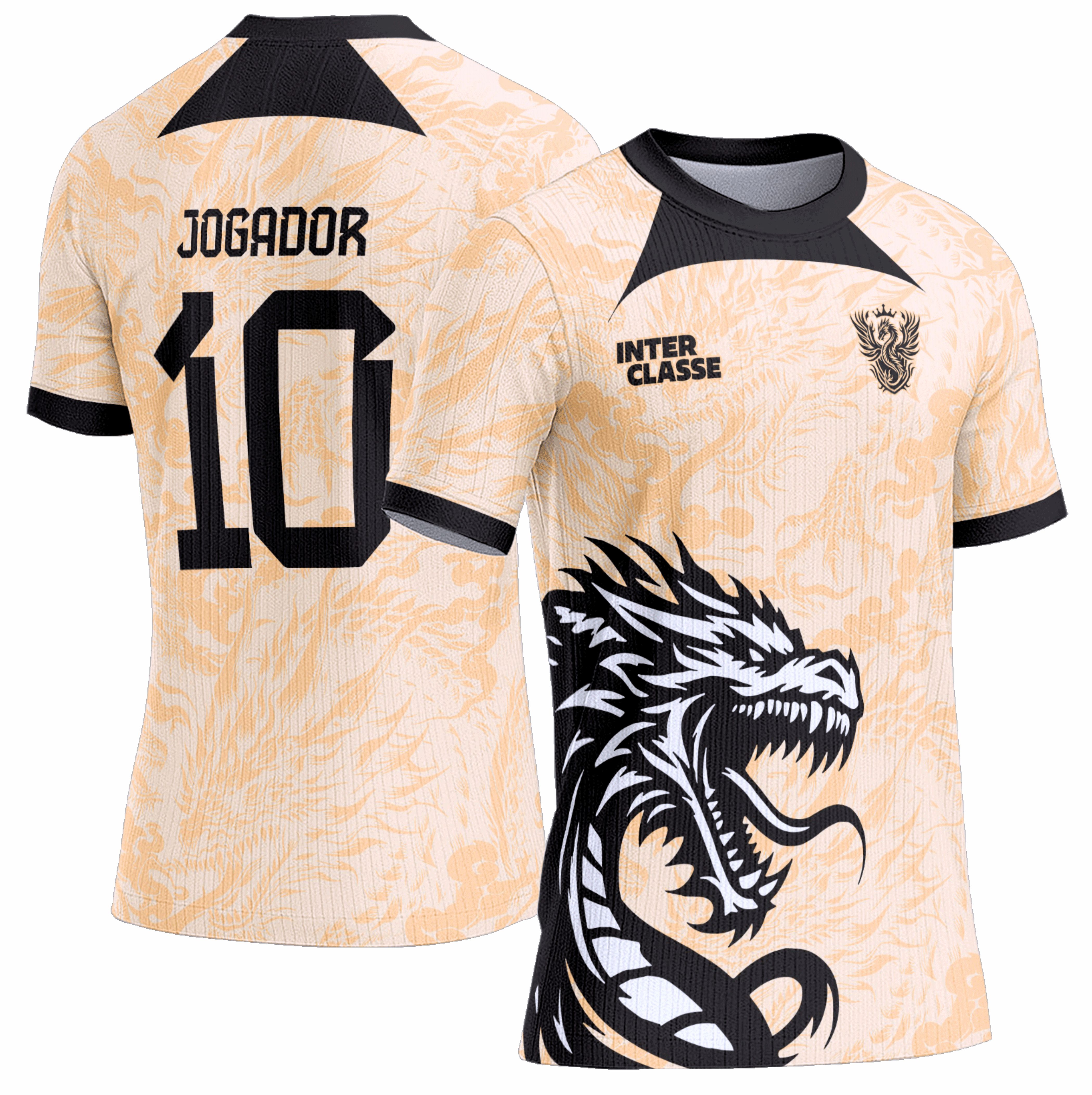 Arte Vetor Camisa Interclasse 0939 Dragão