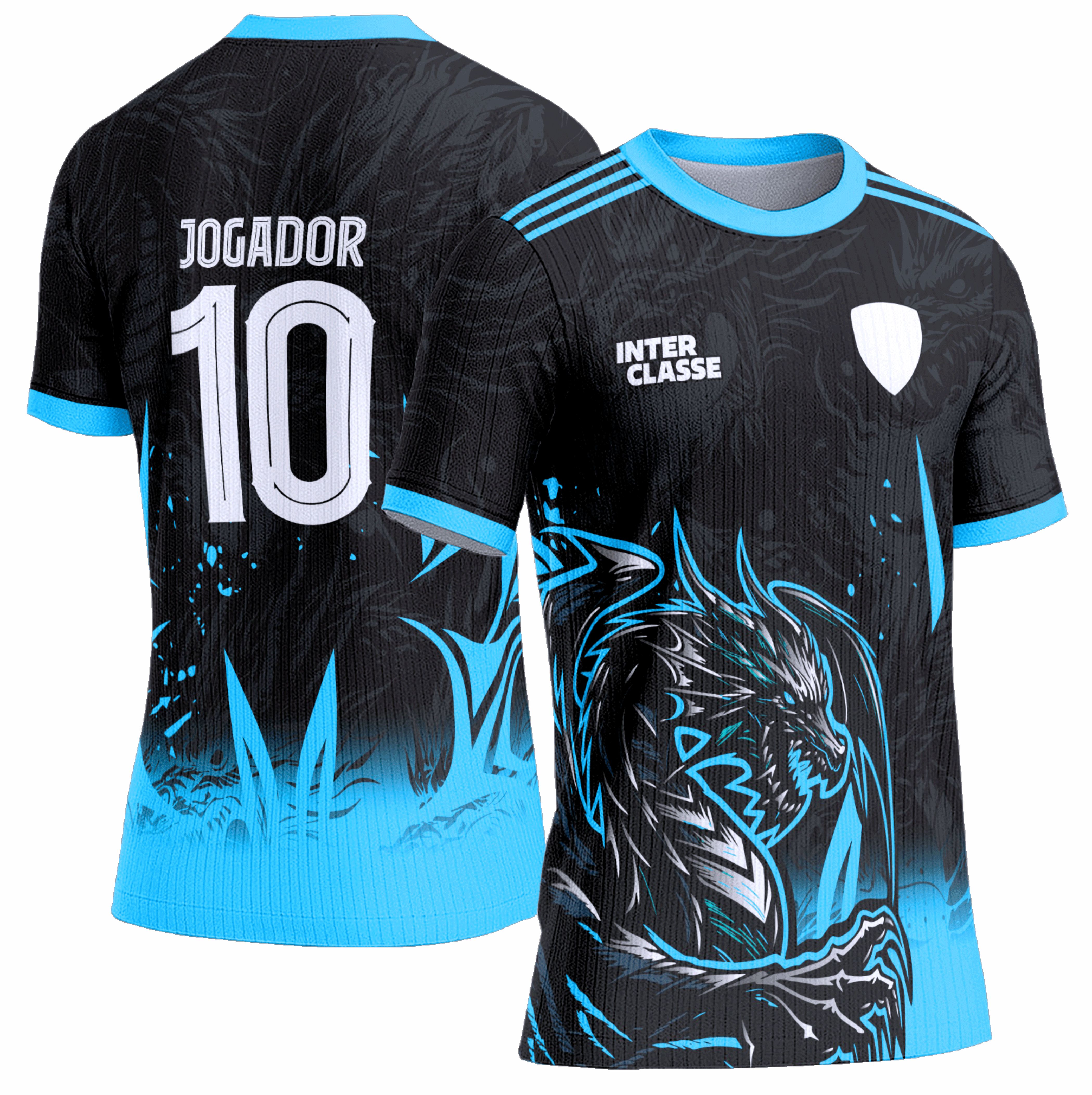 Arte Vetor Camisa Interclasse 0942 Dragão