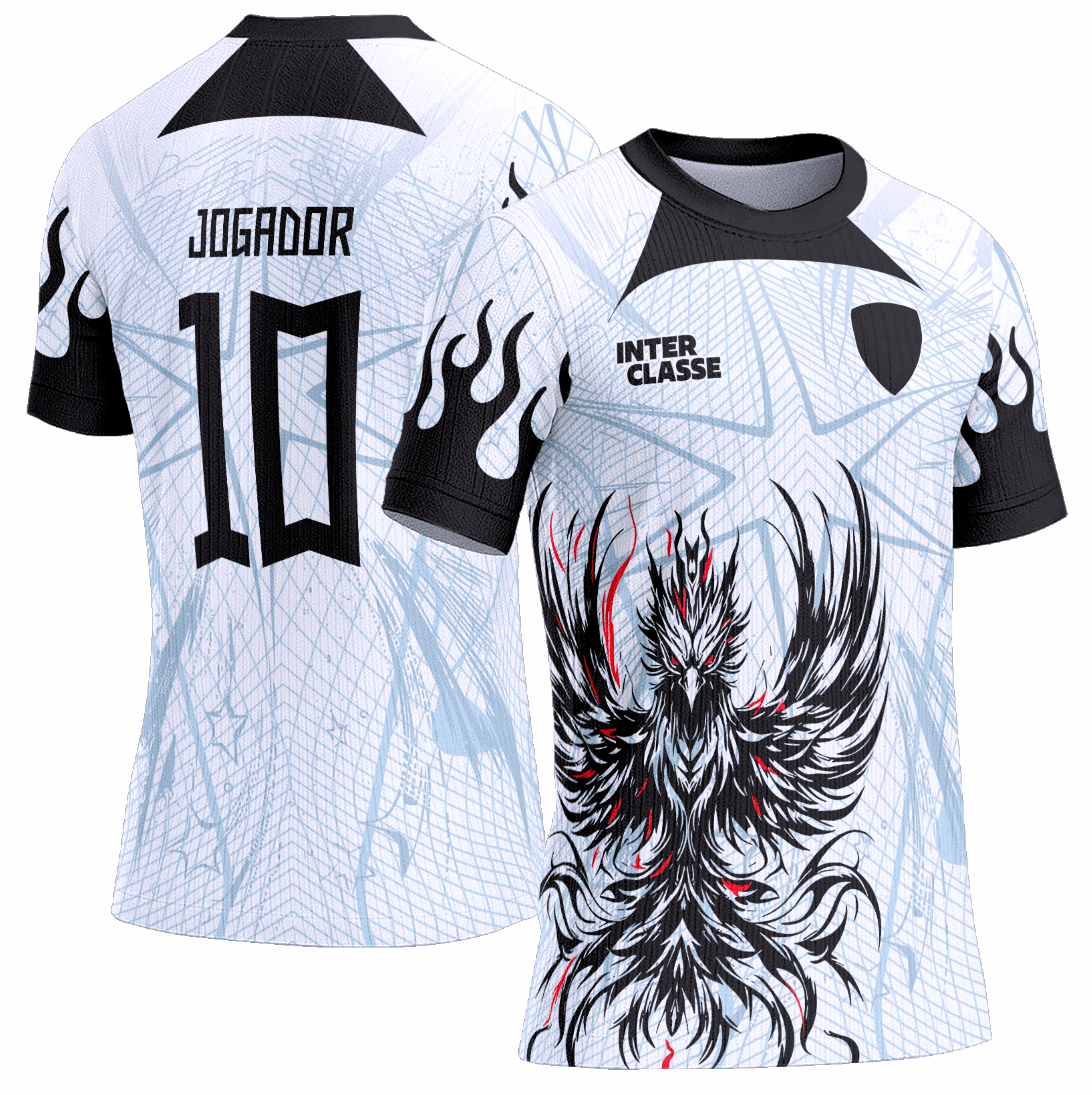 Arte Vetor Camisa Interclasse Interclasse 0946 Fênix