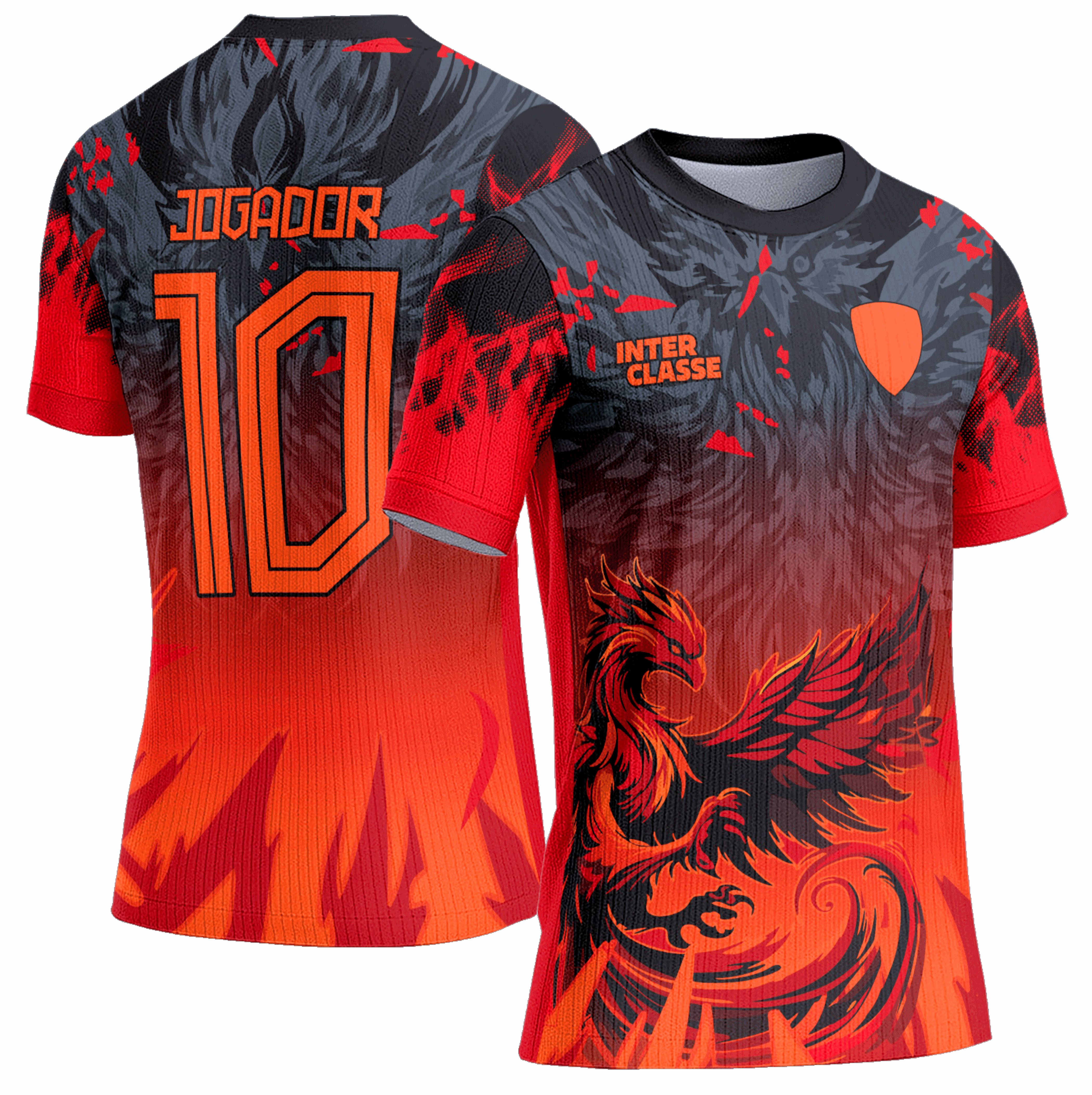 Arte Vetor Camisa Interclasse 0947 Fênix