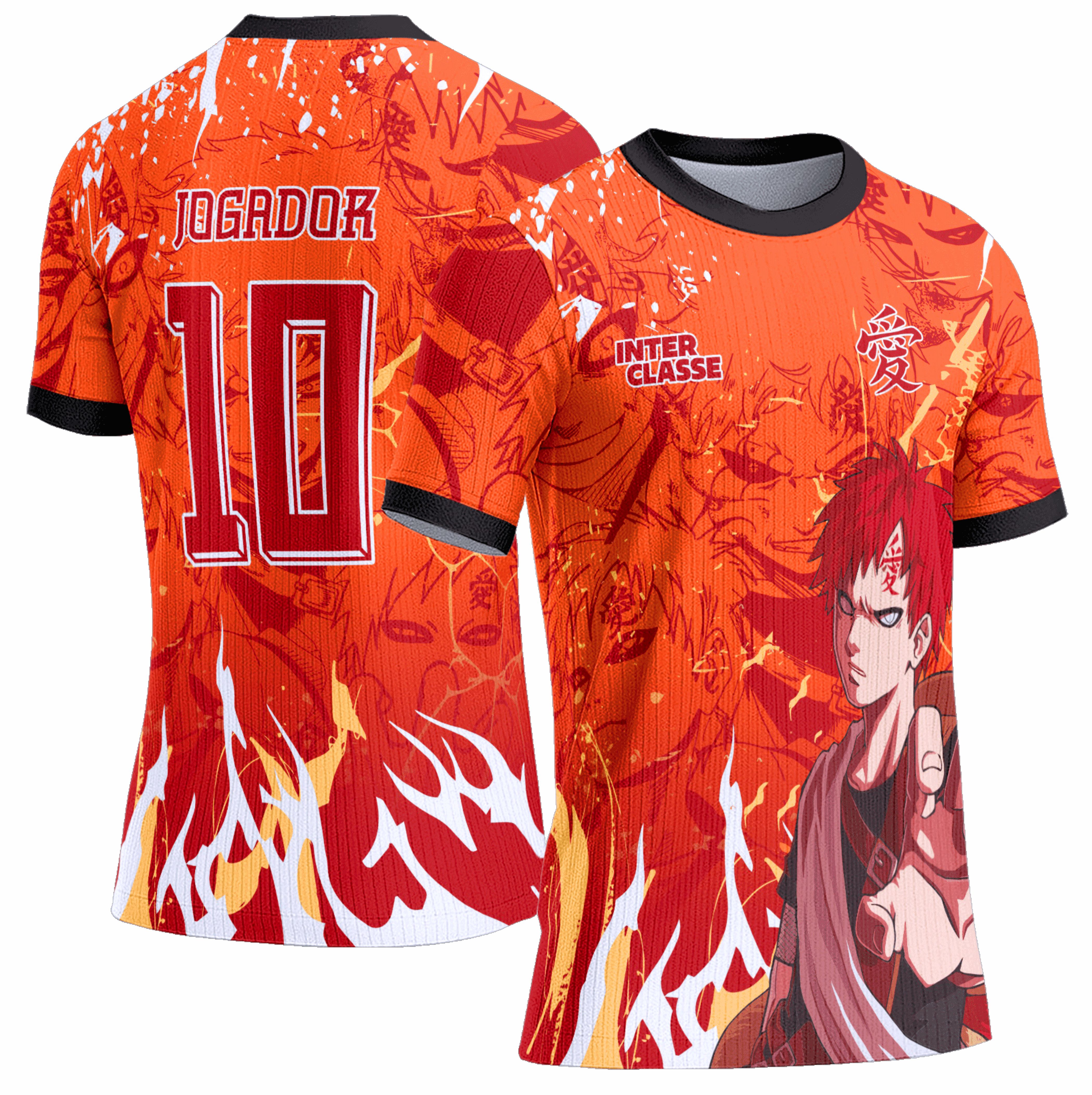Arte Vetor Camisa Interclasse 0949 Anime