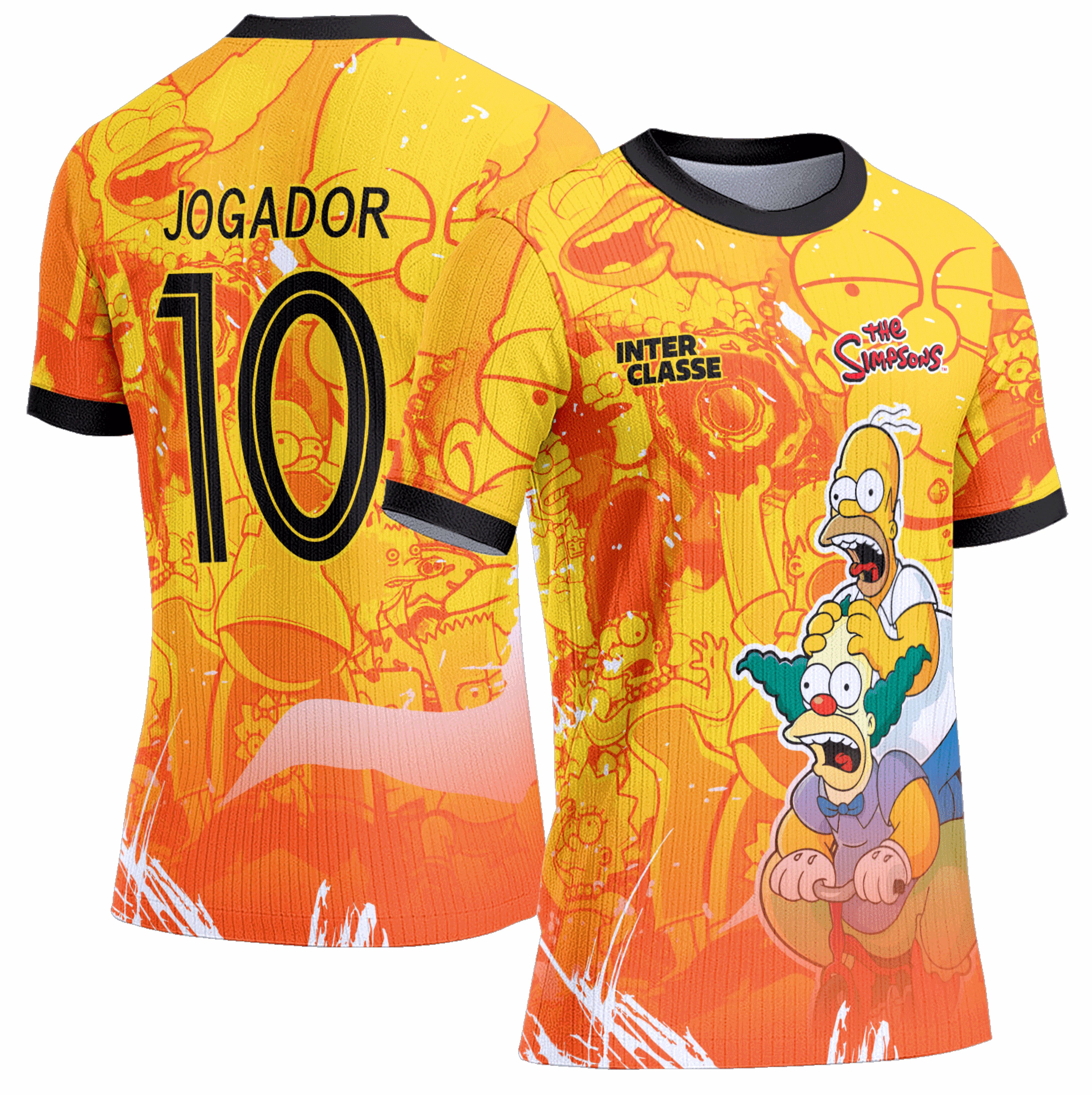 Arte Vetor Camisa Interclasse 0956 Homer Simpson