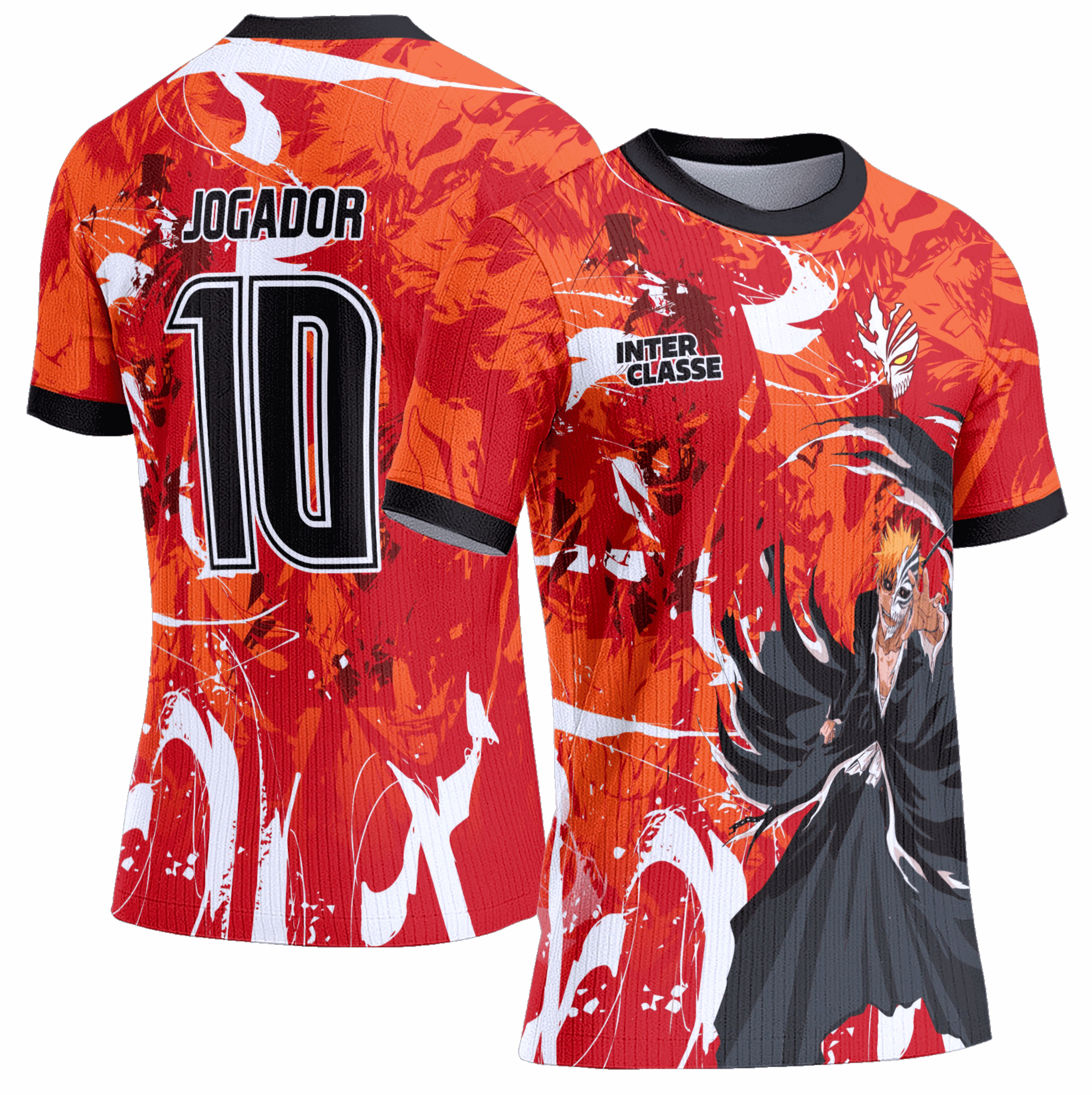 Arte Vetor Camisa Interclasse 0958 Anime