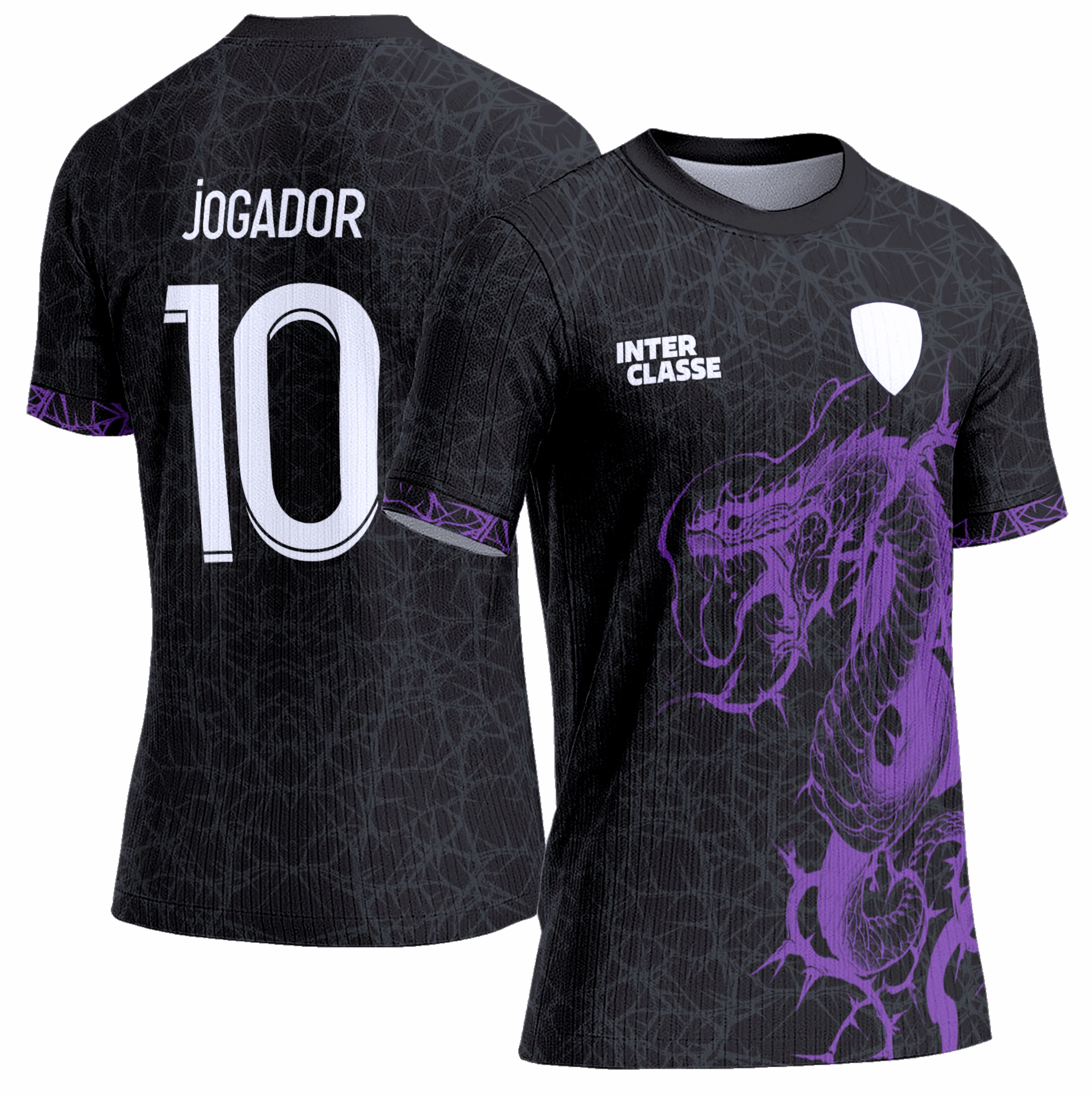 Arte Vetor Camisa Interclasse 0959 Dragão
