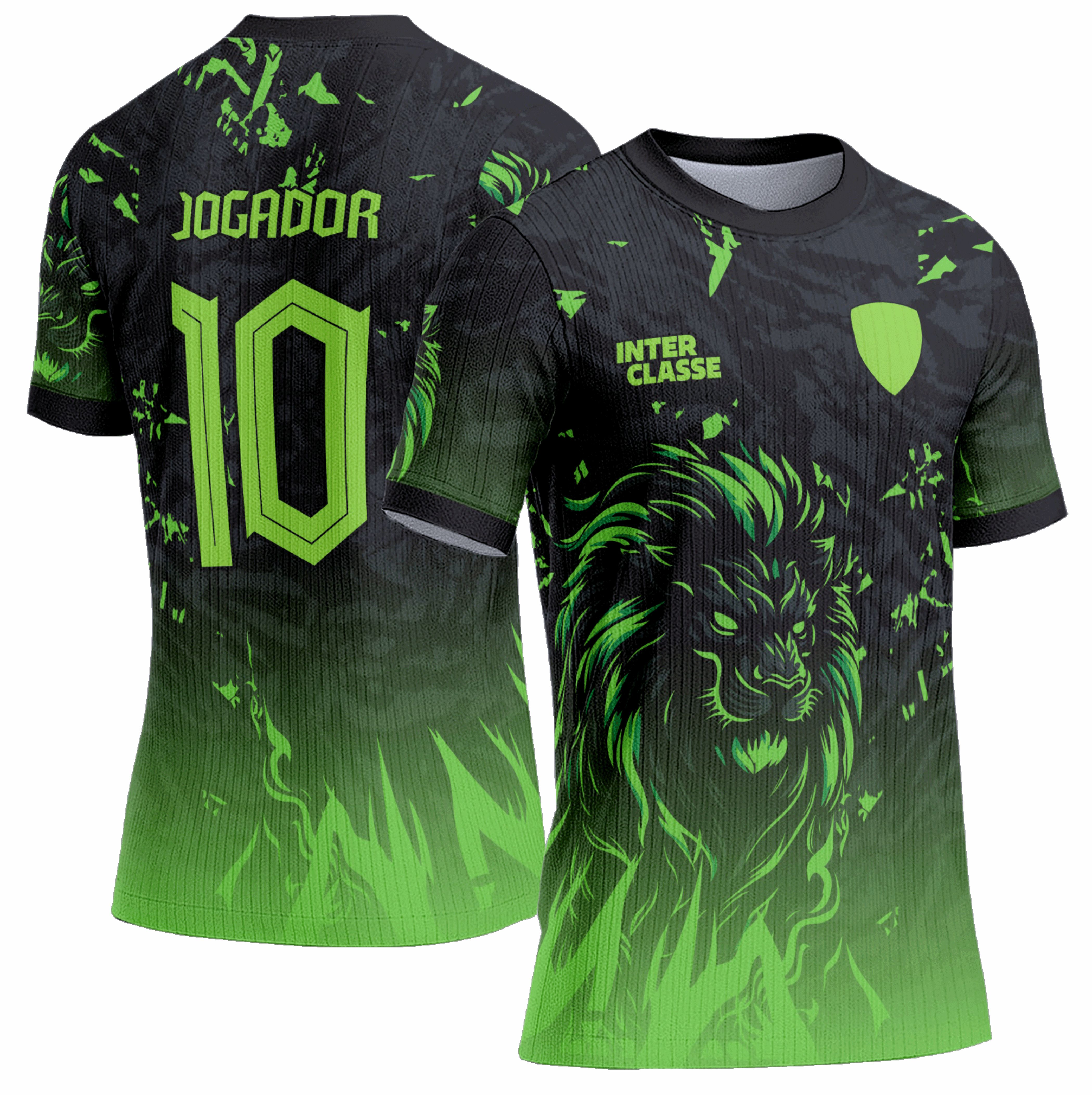Arte Vetor Camisa Interclasse 0961 Leão