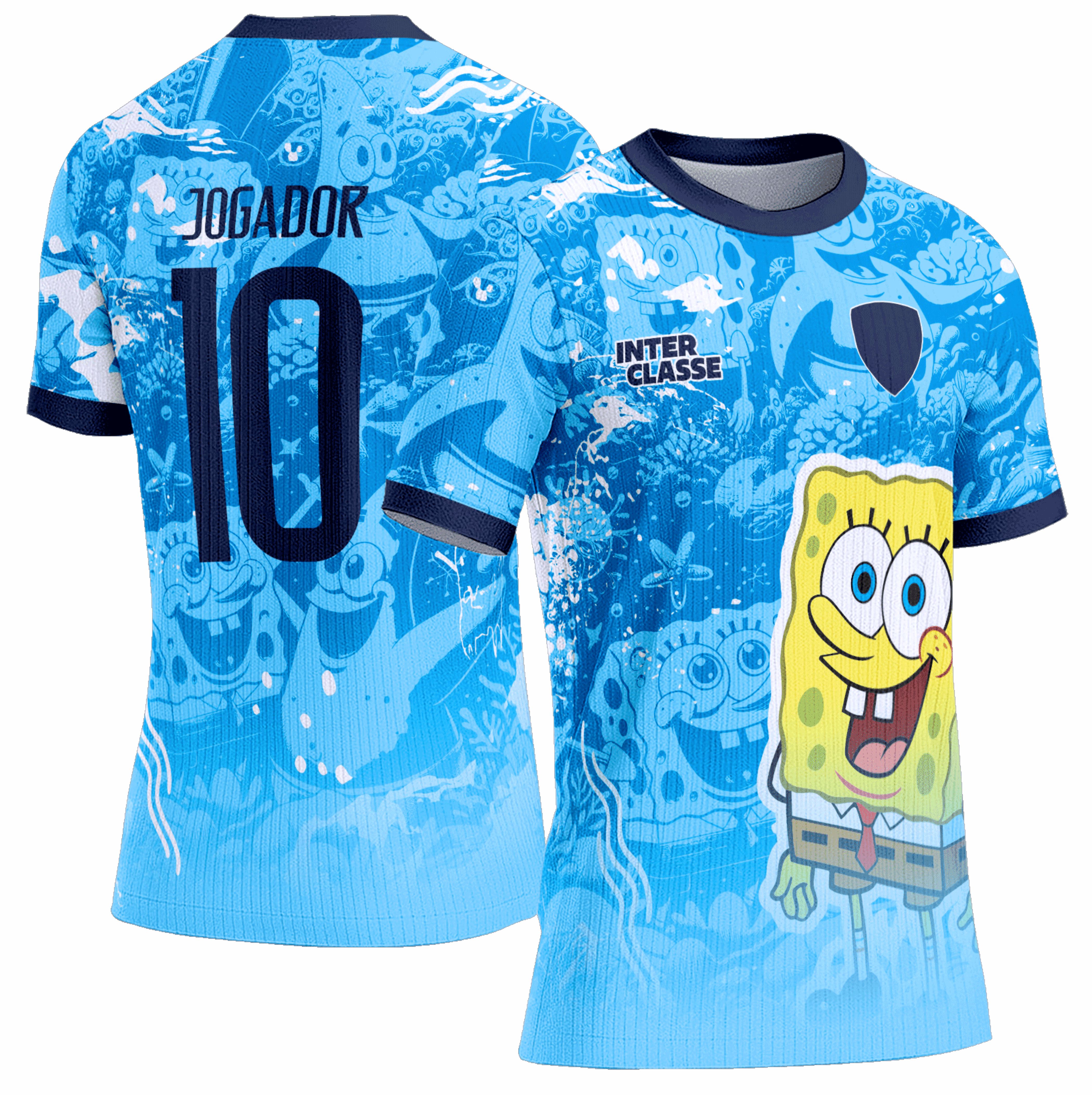 Arte Vetor Camisa Interclasse 0976 Bob Esponja