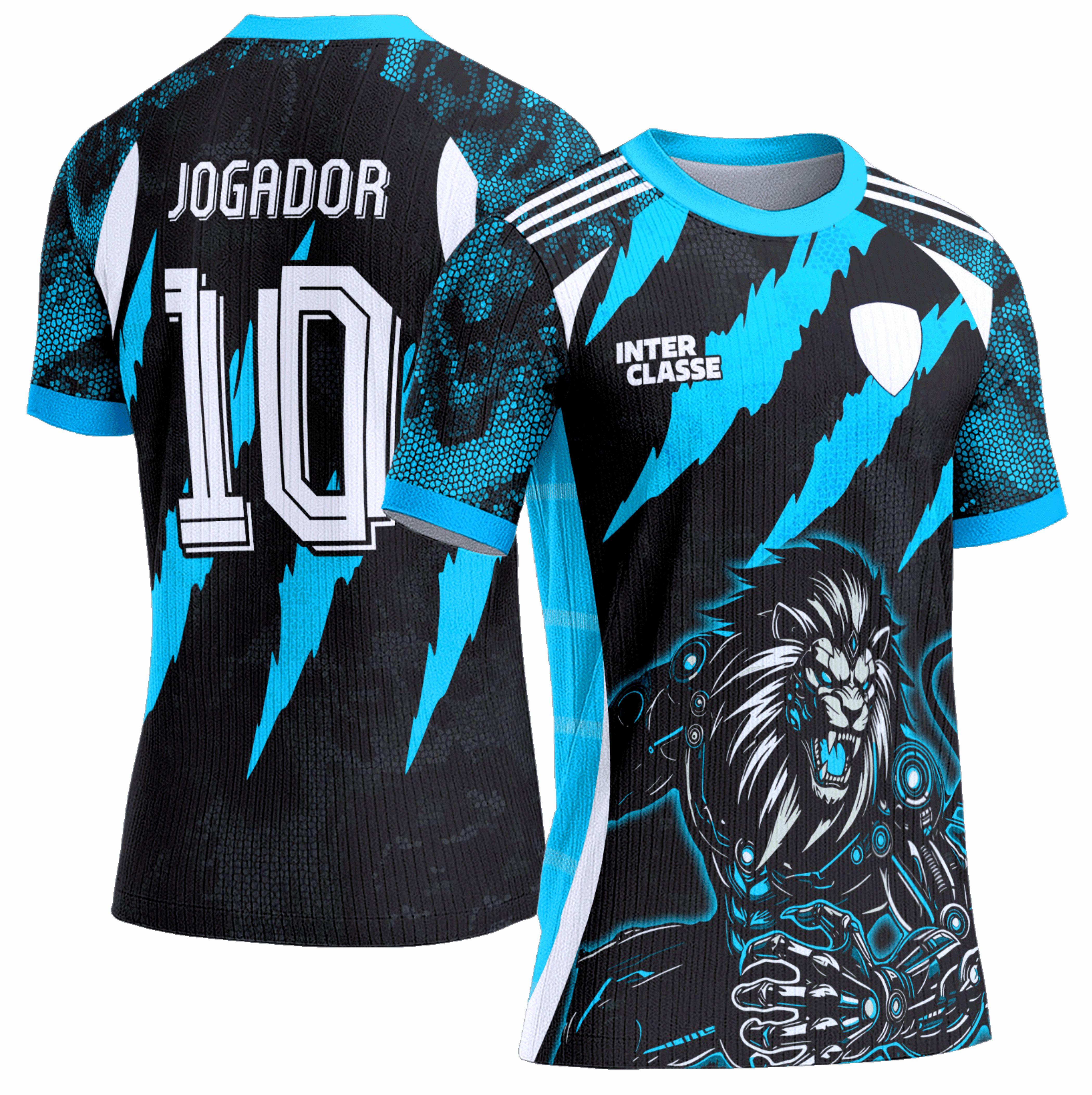 Arte Vetor Camisa Interclasse 0982 Leão