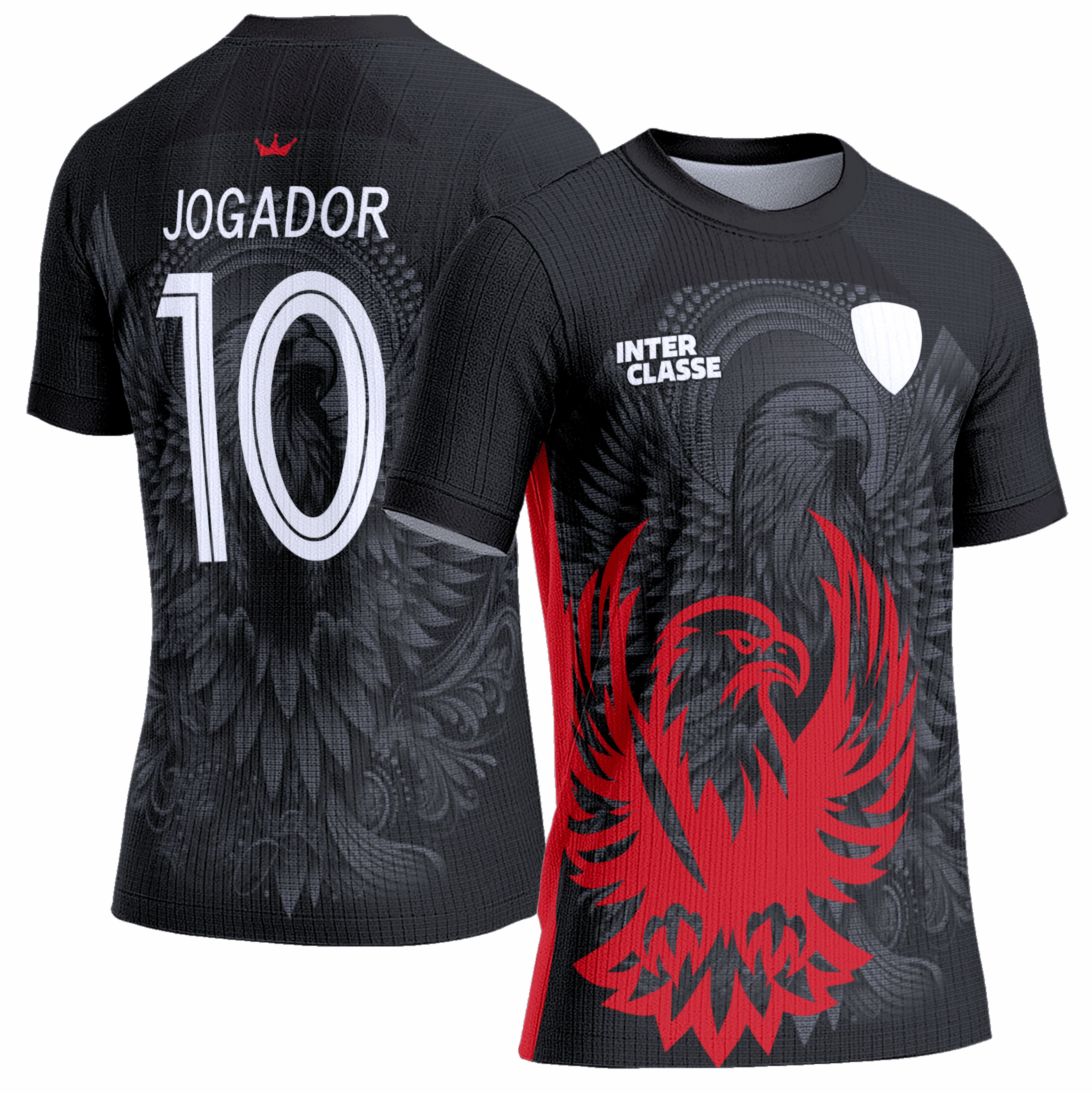 Arte Vetor Camisa Interclasse 0991 Águia