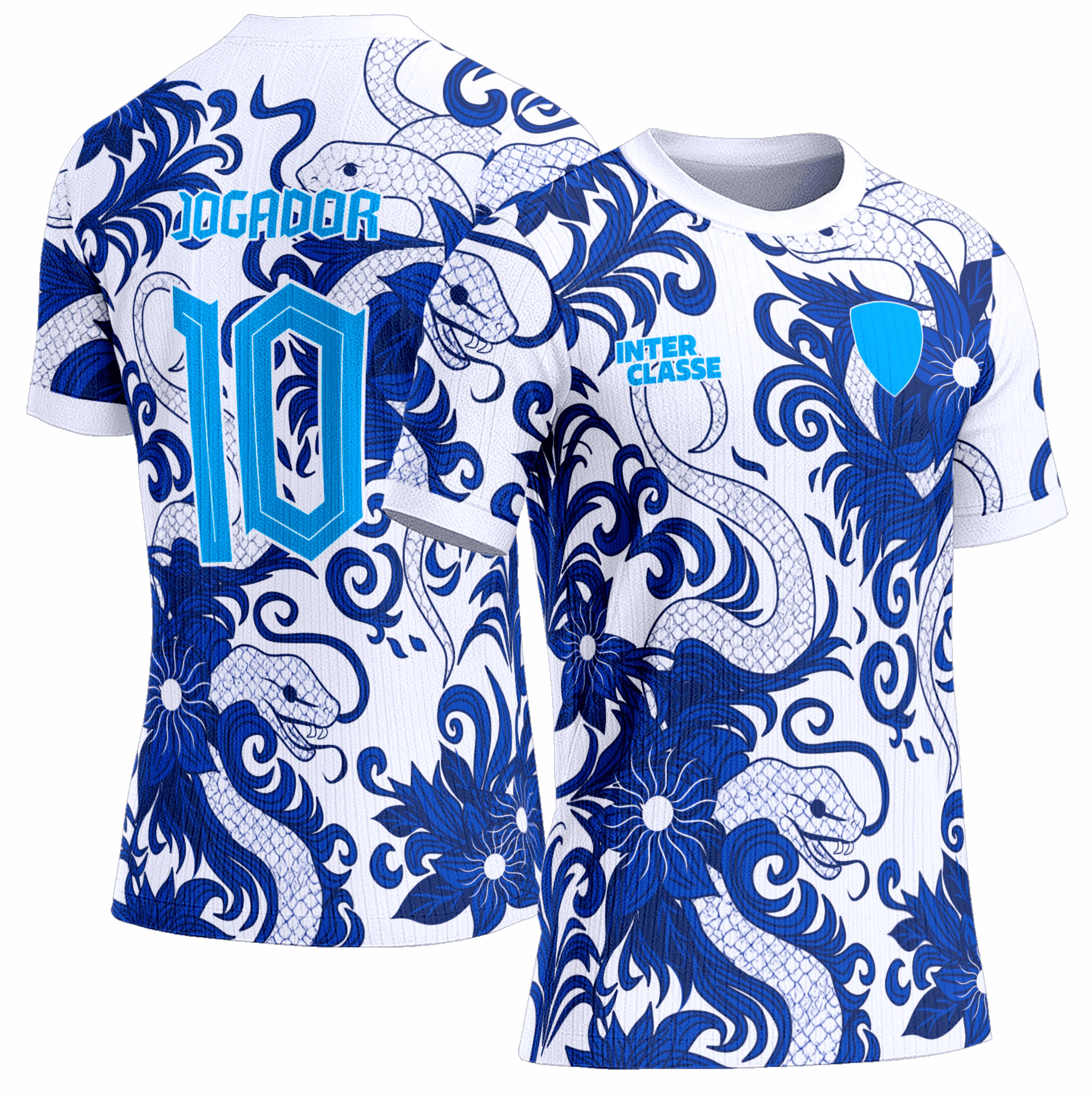 Arte Vetor Camisa Interclasse 0996 Serpente
