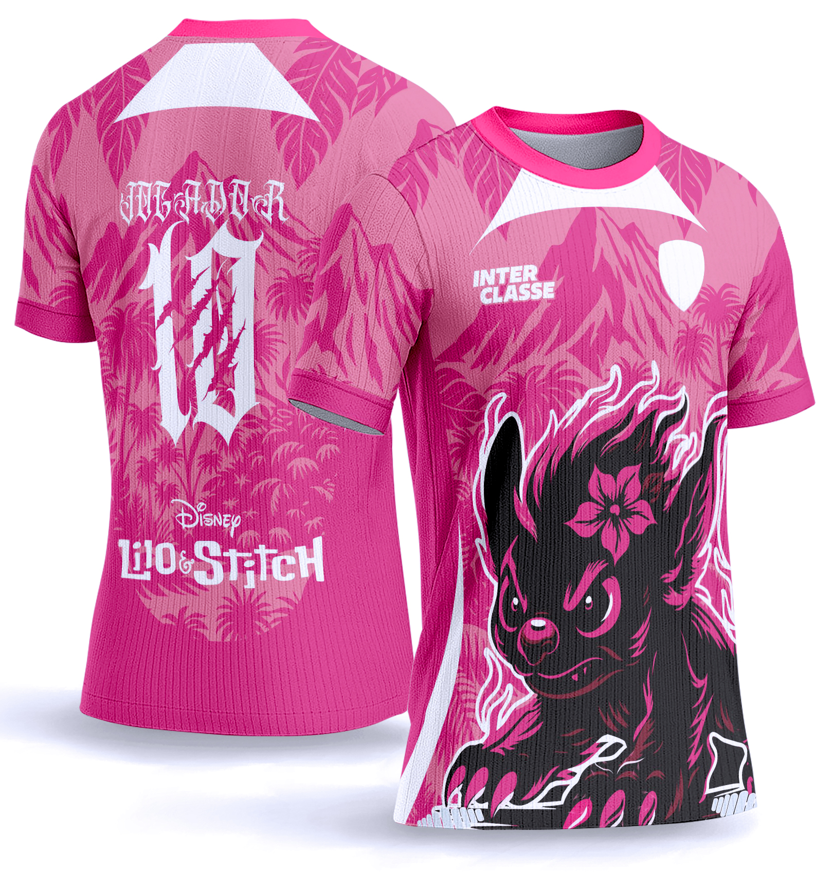 Arte Vetor Camisa Interclasse 1008 Lilo & Stitch