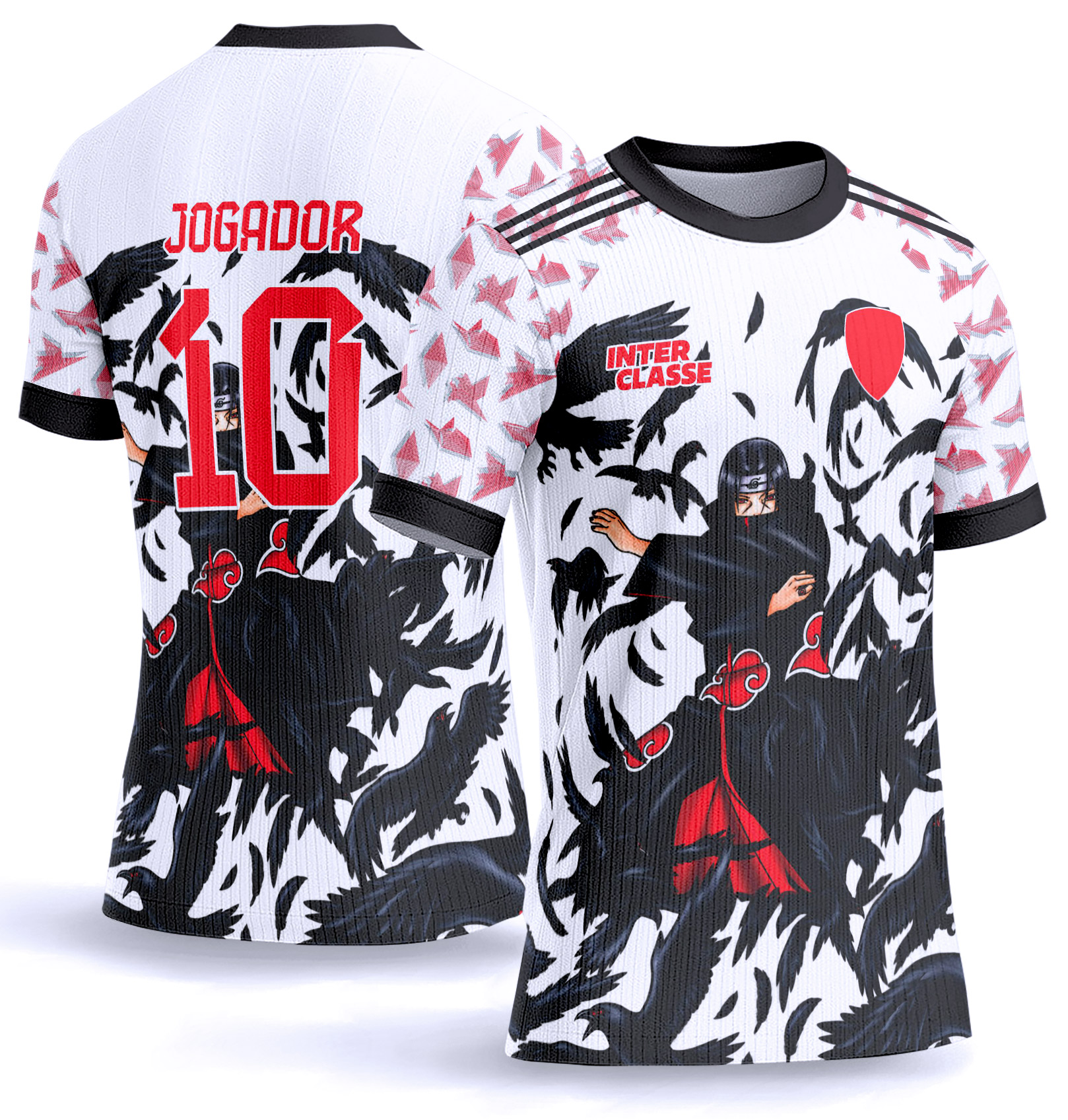 Arte Vetor Camisa Interclasse 1012 Naruto (Itachi Uchiha)