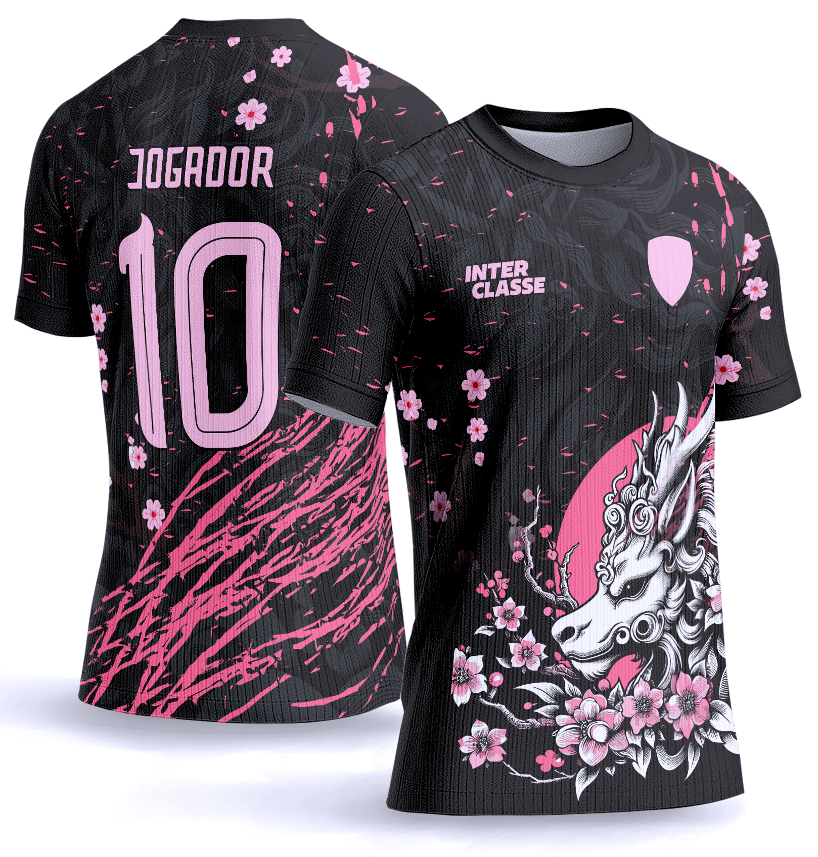 Arte Vetor Camisa Interclasse 1016 Monster Hunter Kirin