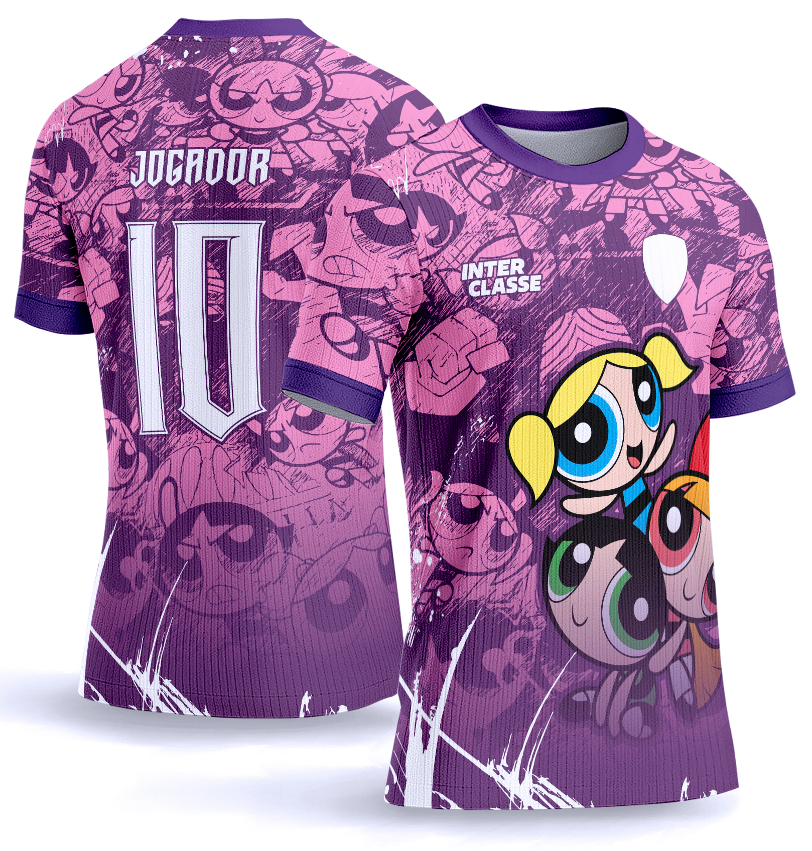 Arte Vetor Camisa Interclasse 1017 As Meninas Superpoderosa