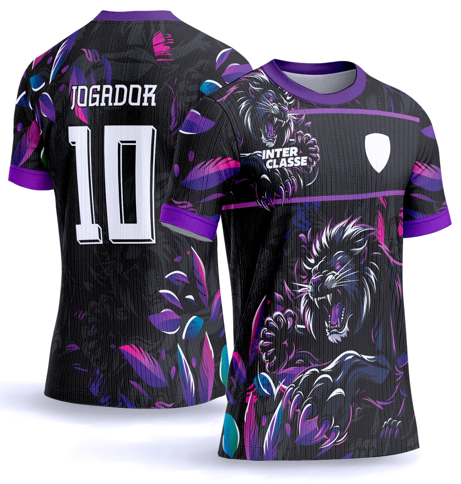 Arte Vetor Camisa Interclasse 1018  Leão