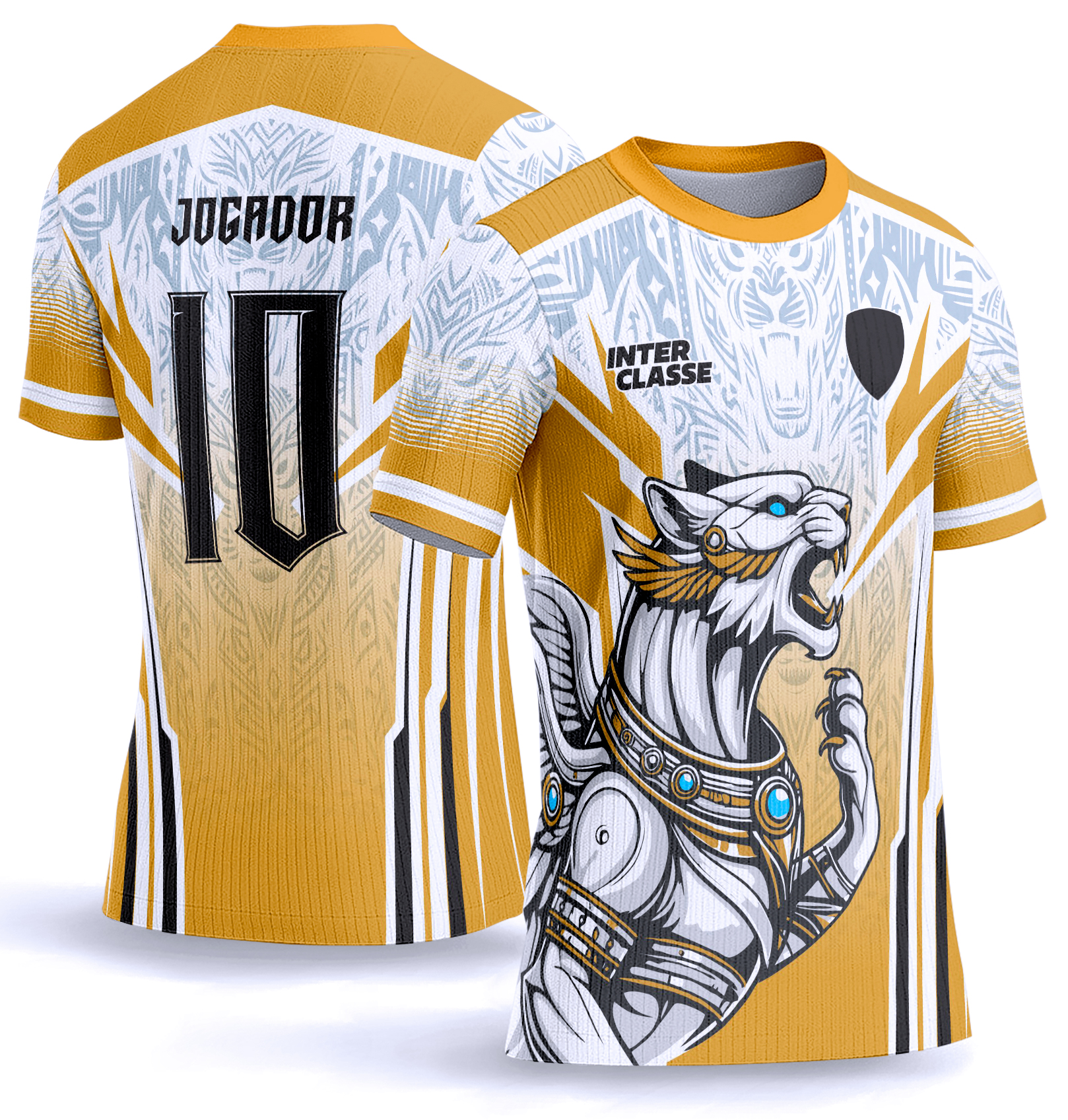 Arte Vetor Camisa Interclasse 1030 Pantera Egípcia