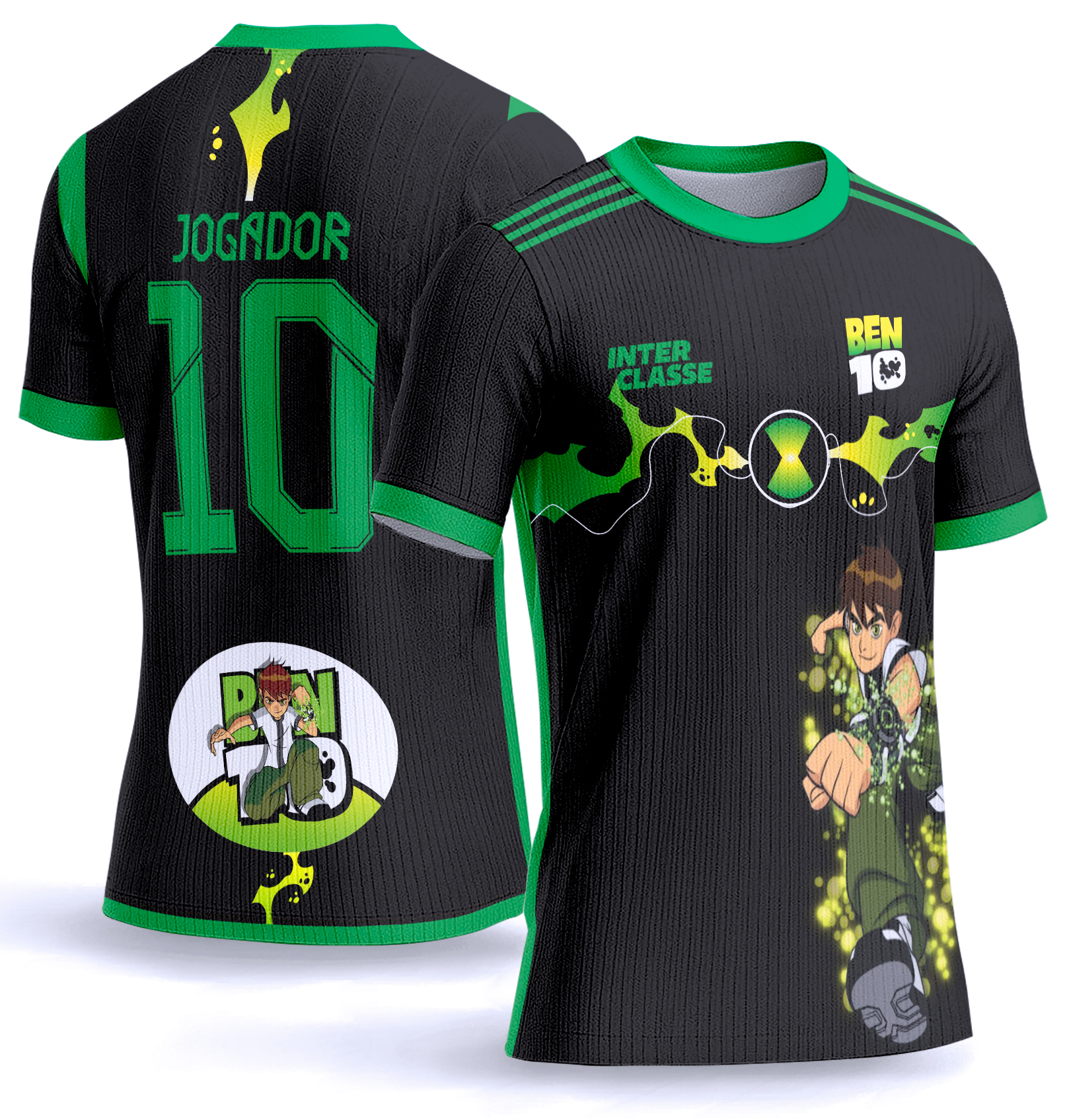 Arte Vetor Camisa Interclasse 1037 Ben 10 Ben Tennyson