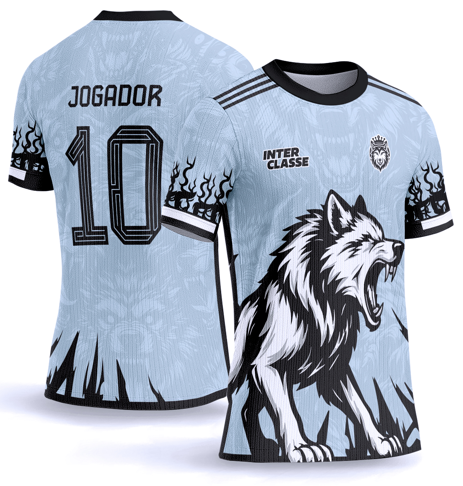 Arte Vetor Camisa Interclasse 1042 Lobo