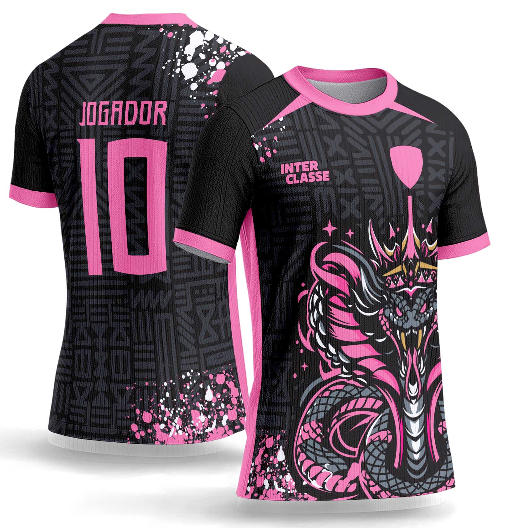 Arte Vetor Camisa Interclasse 1059 Serpente