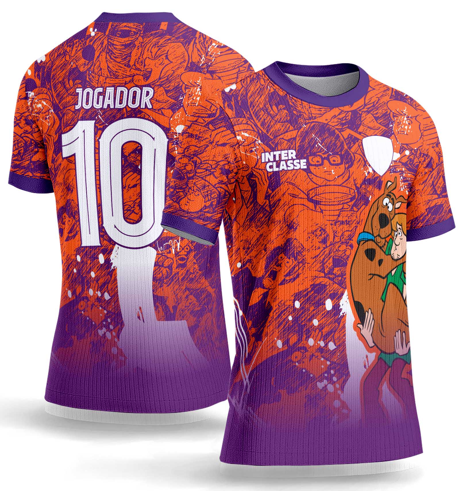 Arte Vetor Camisa Interclasse 1062 Scooby Doo