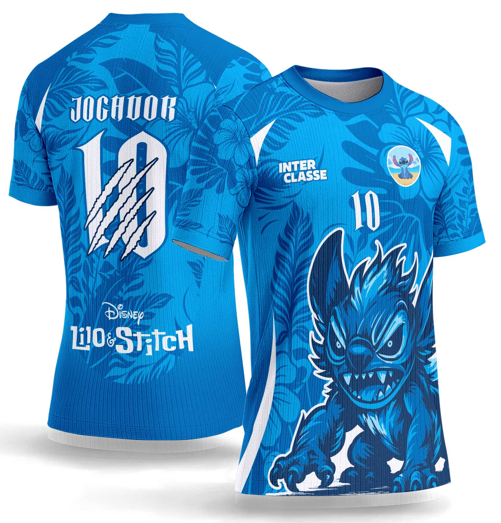 Arte Vetor Camisa Interclasse 1067 Lilo & Stitch