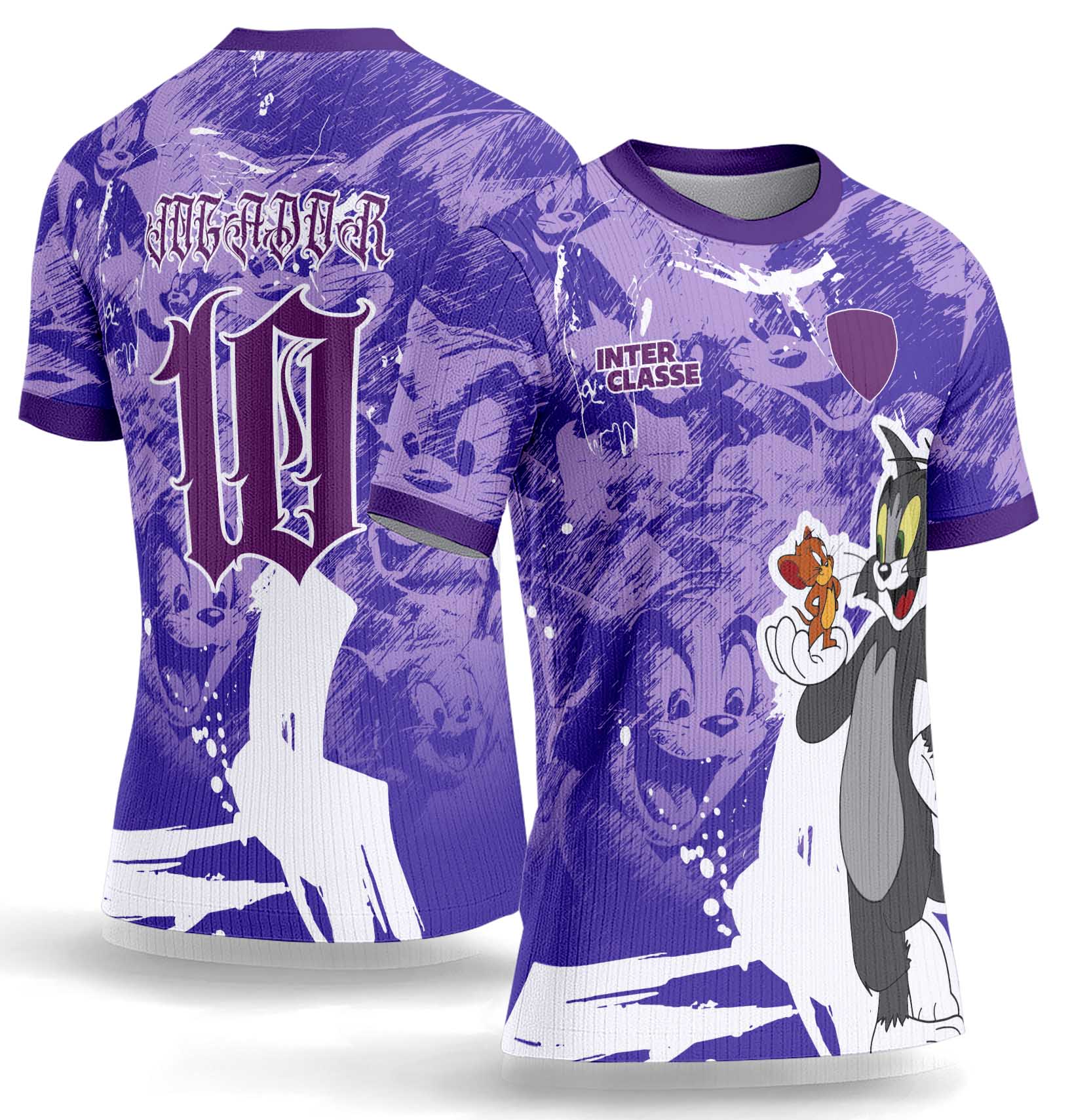 Arte Vetor Camisa Interclasse 1073 Tom e Jerry