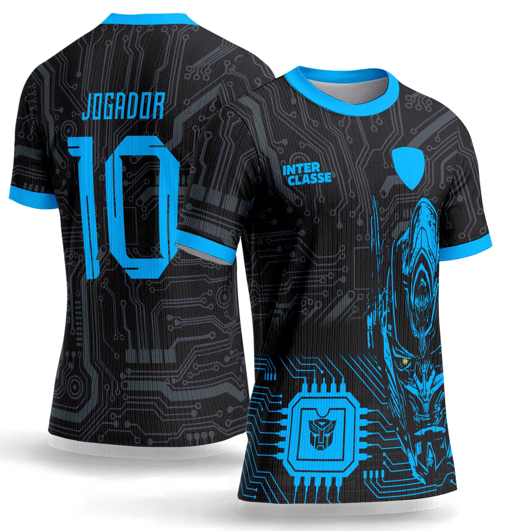 Arte Vetor Camisa Interclasse 1075 Transformers