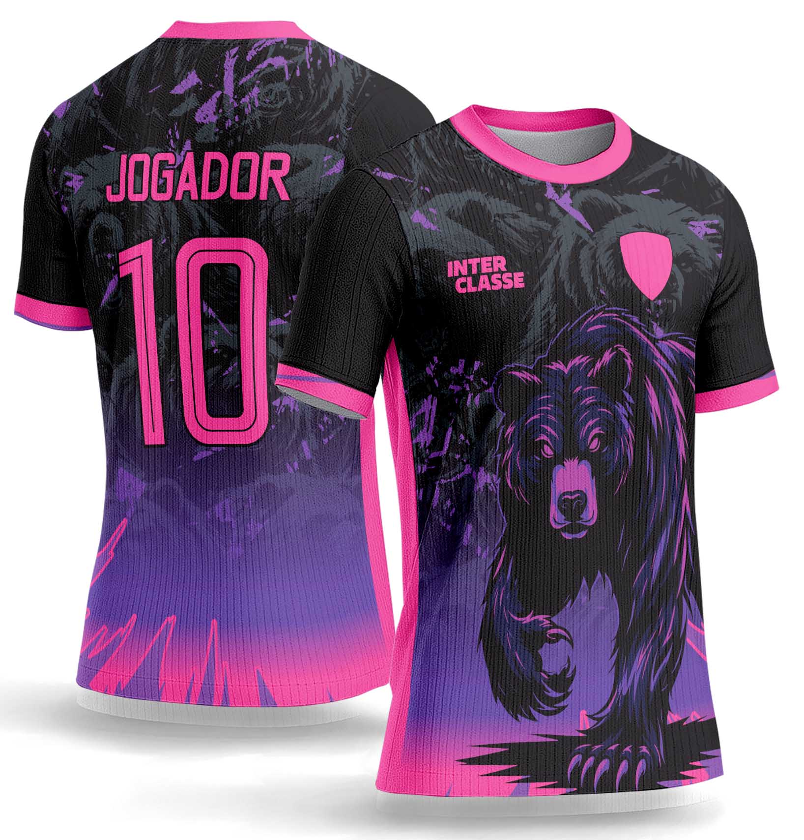 Arte Vetor Camisa Interclasse 1076 Urso