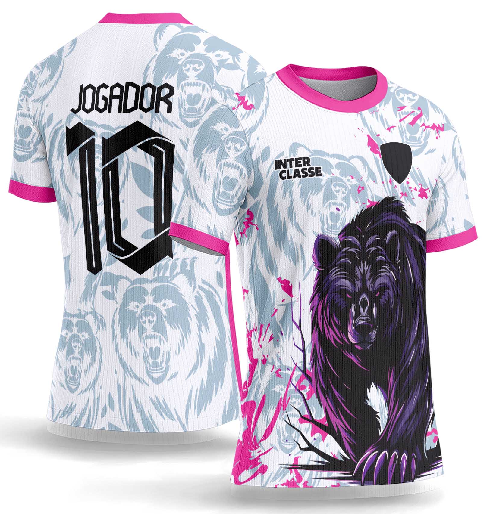 Arte Vetor Camisa Interclasse 1077 Urso