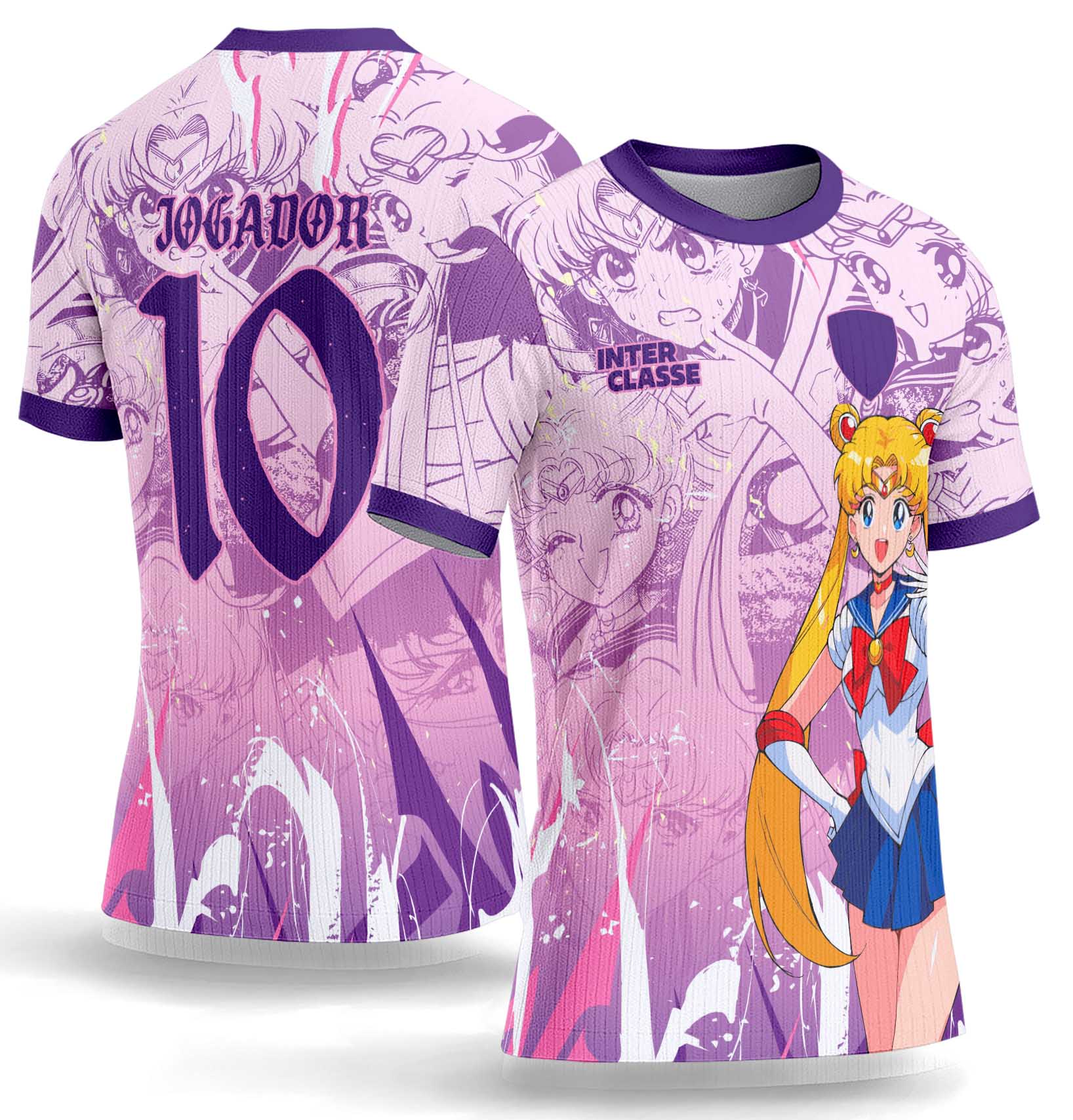 Arte Vetor Camisa Interclasse 1078 Sailor Moon Usagi Tsukino