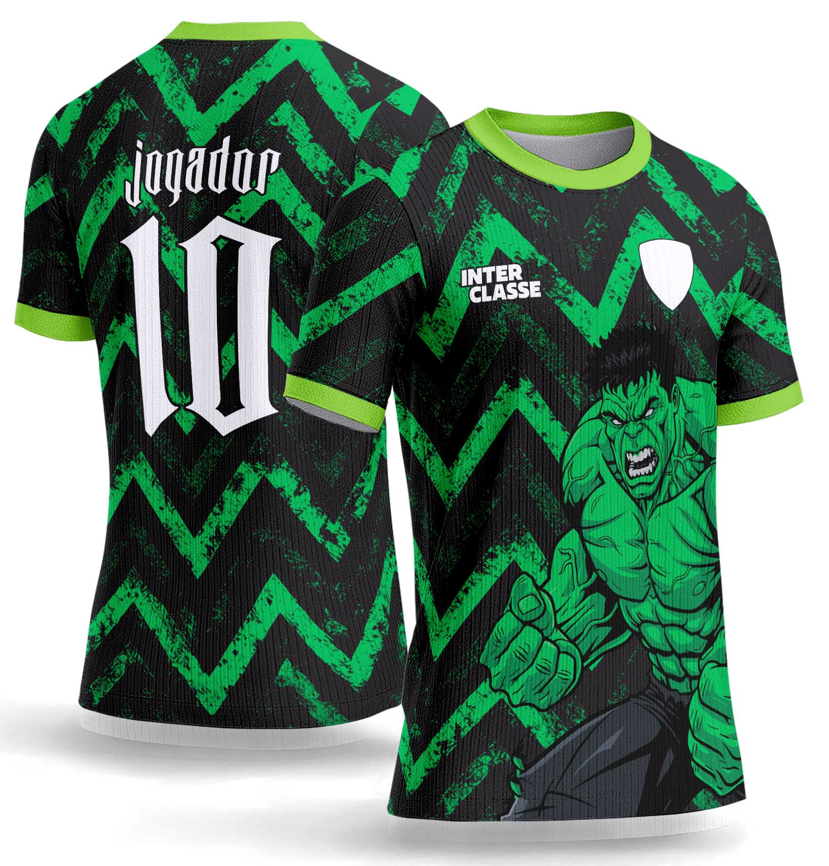 Arte Vetor Camisa Interclasse 1092 Marvel Comics Hulk