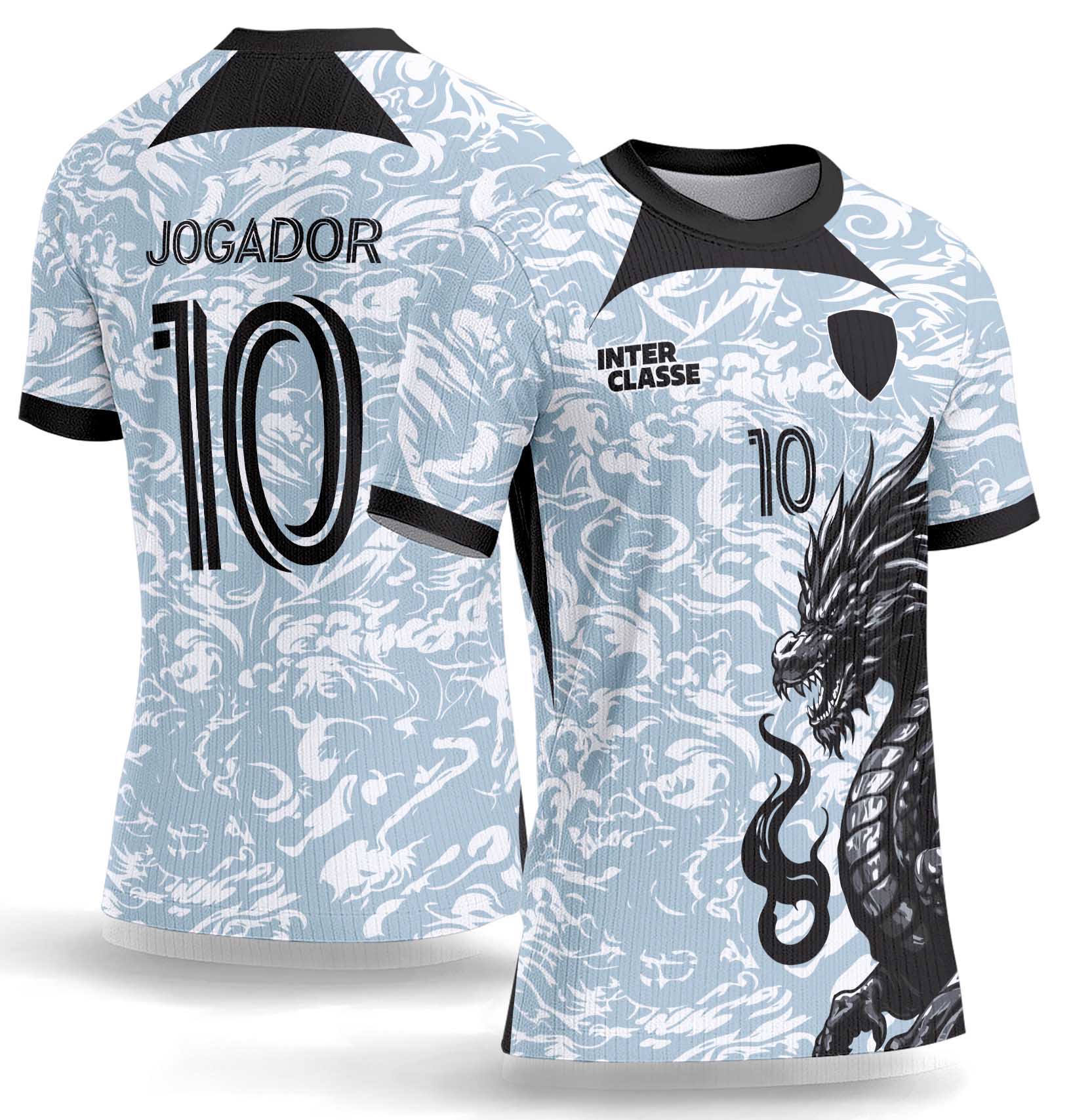 Arte Vetor Camisa Interclasse 1106 Dragão
