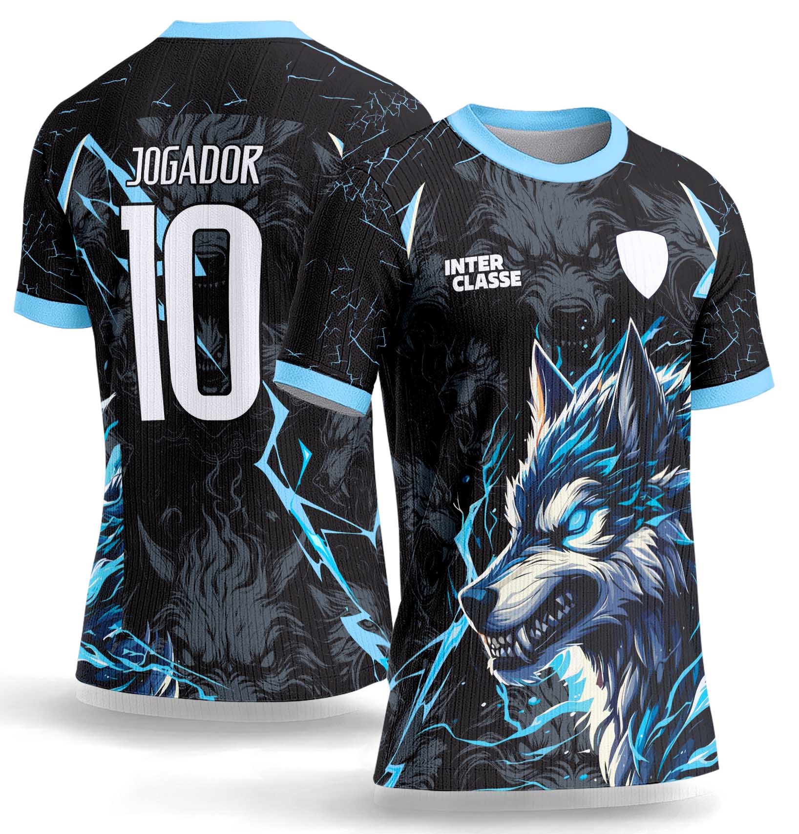 Arte Vetor Camisa Interclasse 1130 Lobo