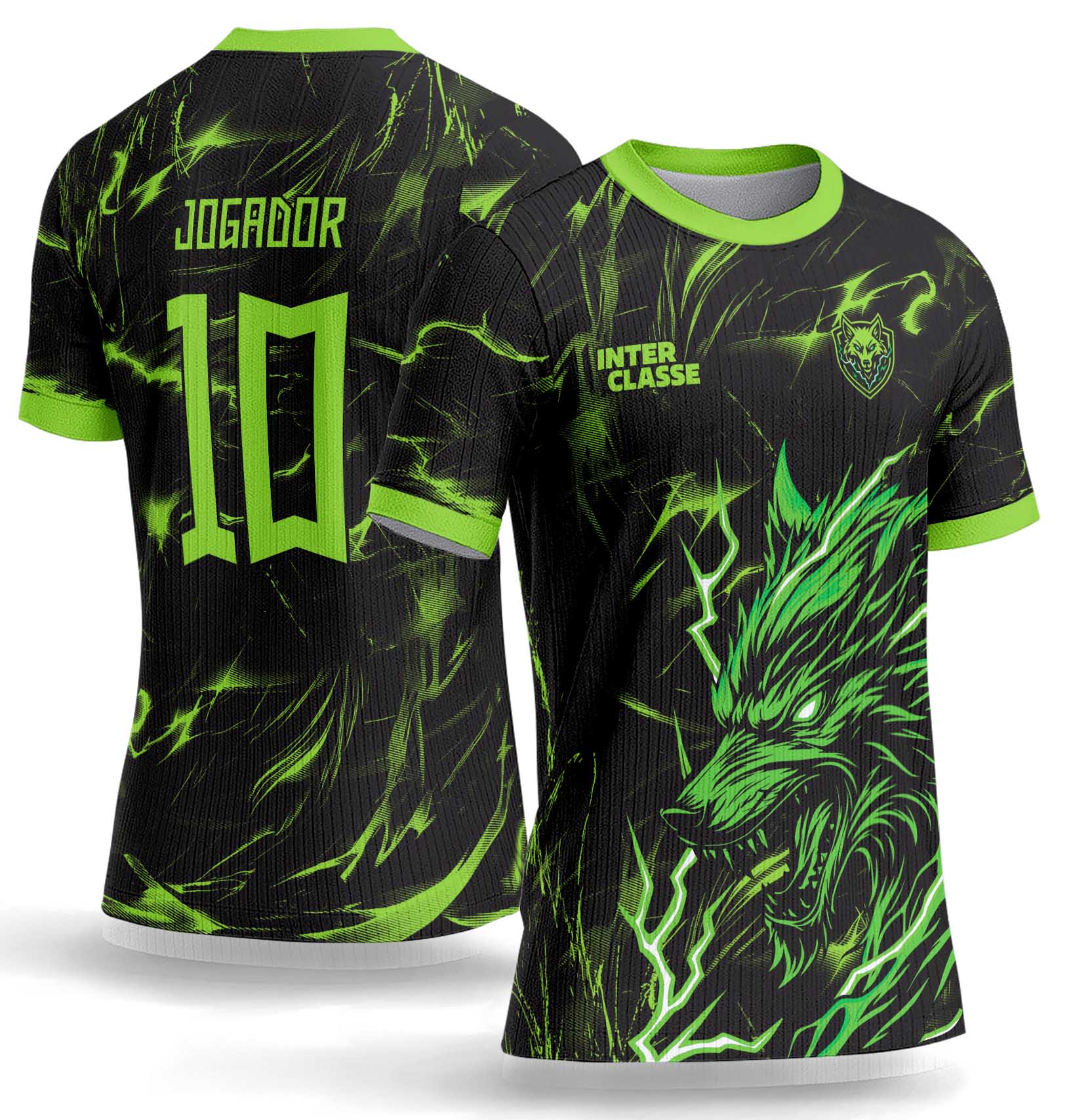 Arte Vetor Camisa Interclasse 1131 Lobo