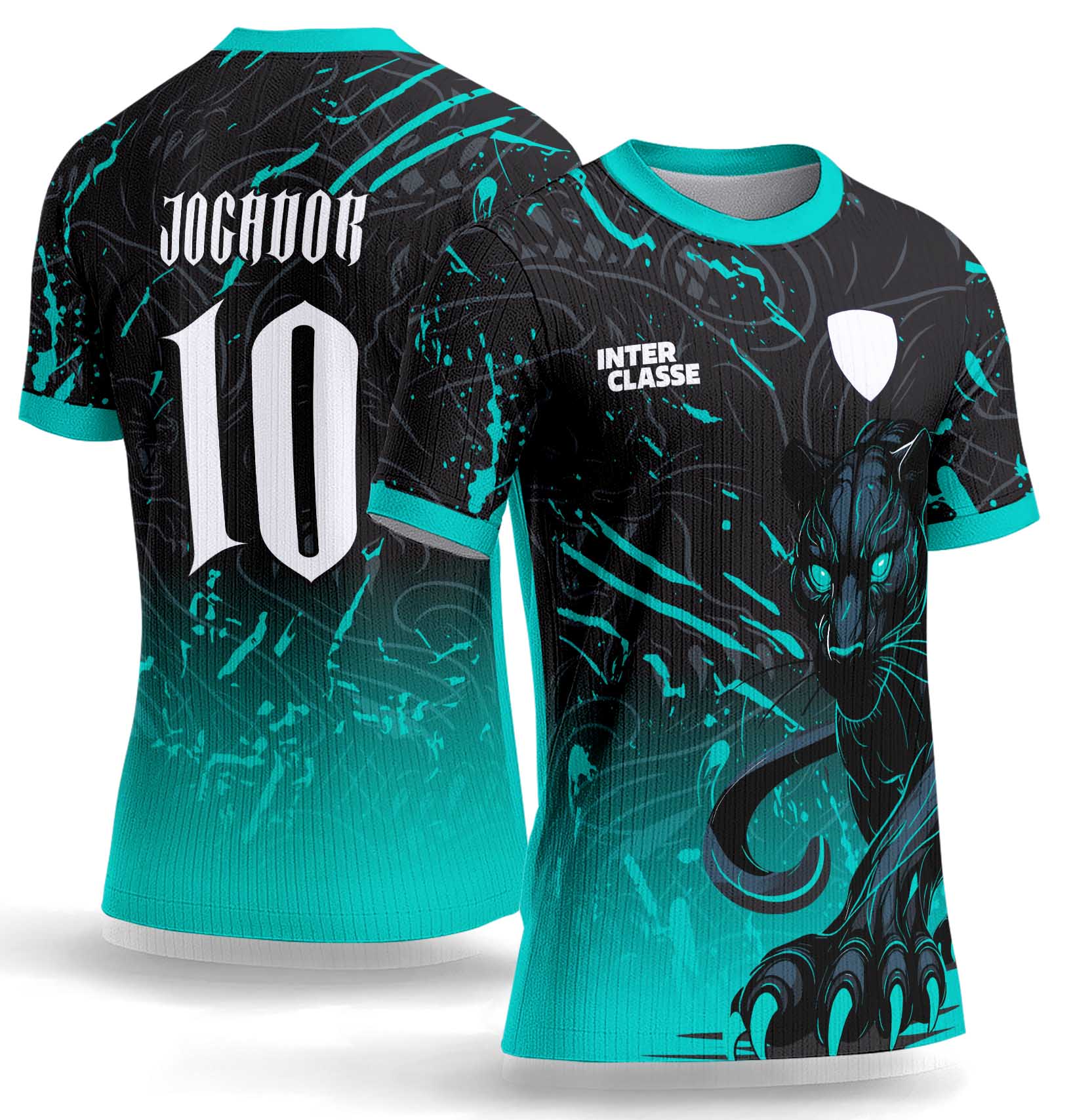 Arte Vetor Camisa Interclasse 1138 Pantera