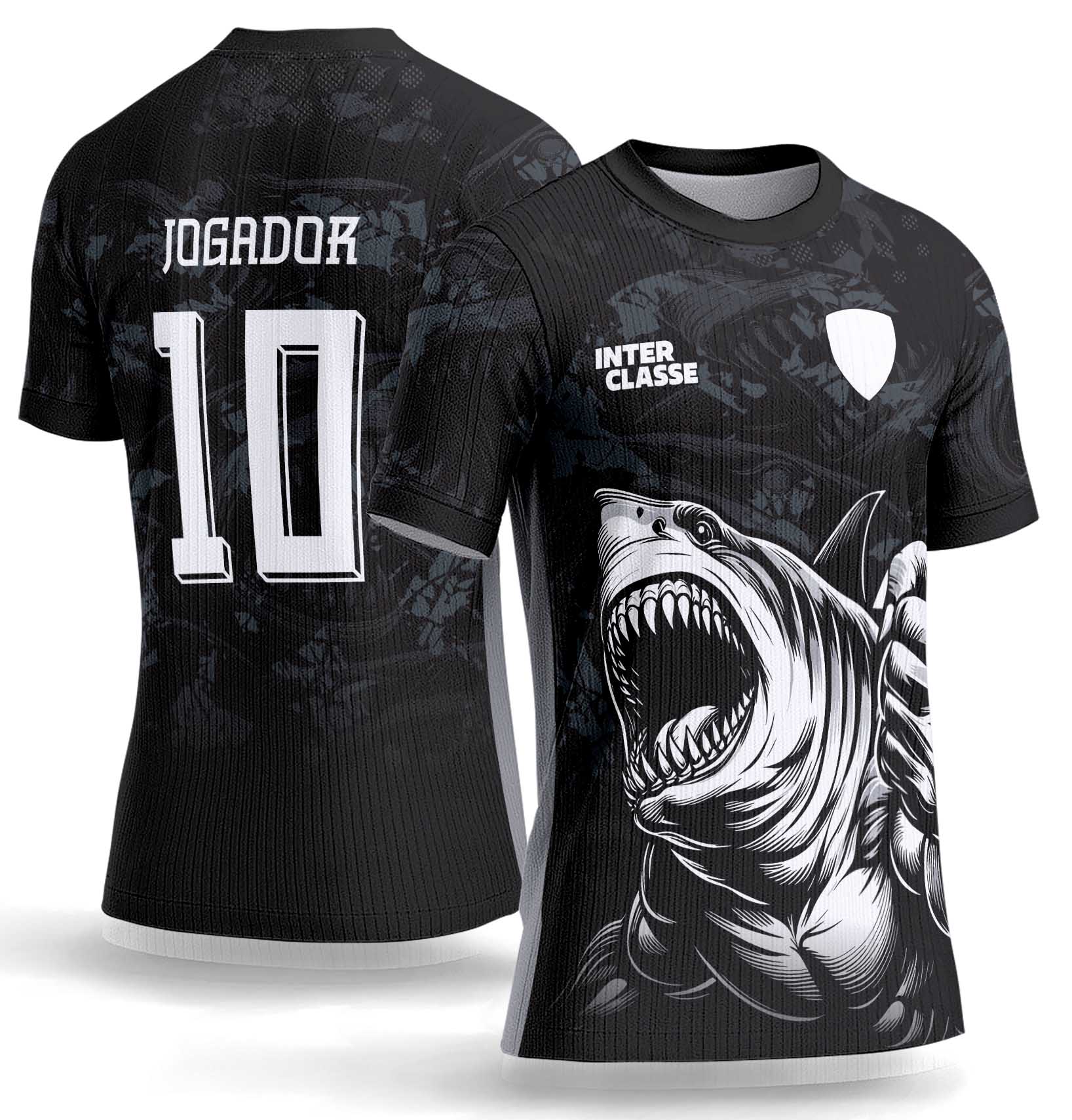 Arte Vetor Camisa Interclasse 1154 Tubarão