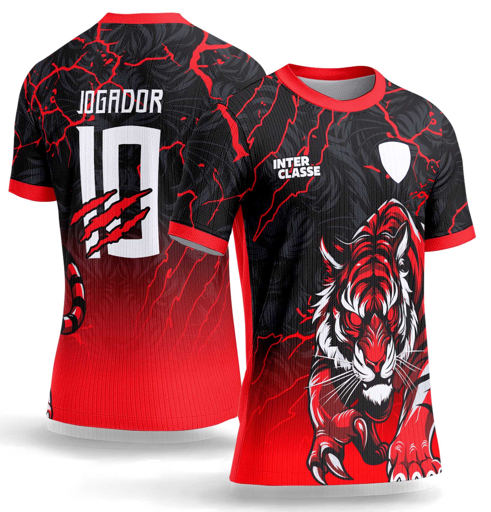 Arte Vetor Camisa Interclasse 1157 Tigre