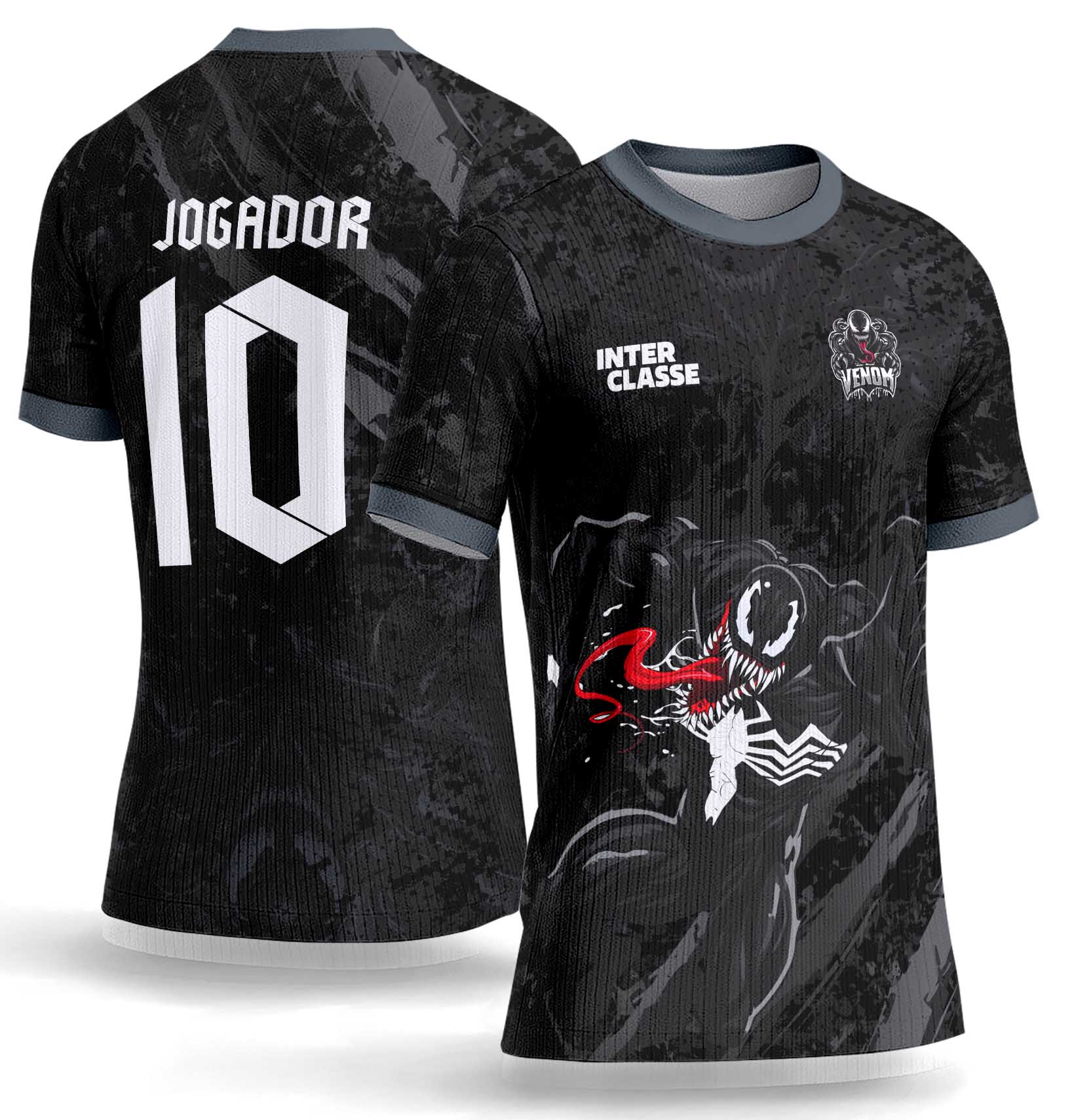 Arte Vetor Camisa Interclasse 1159 Marvel Comics Venom
