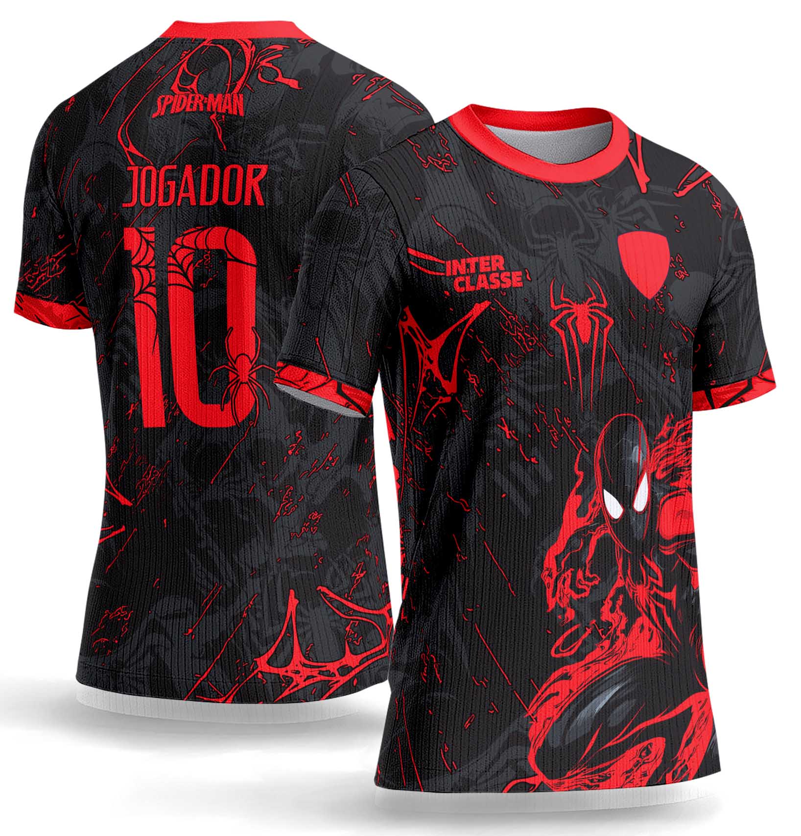 Arte Vetor Camisa Interclasse 1162 Homem Aranha