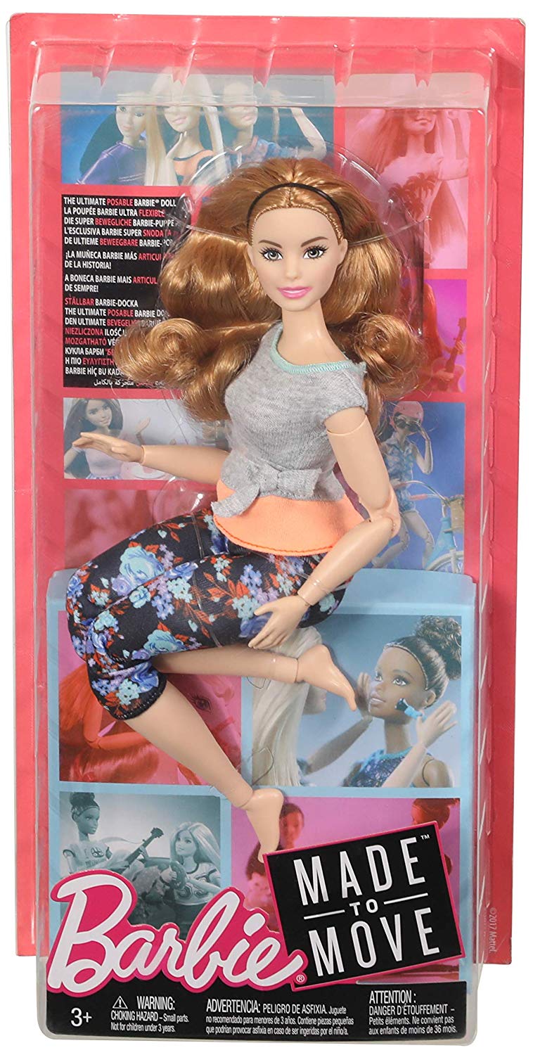 muñeca barbie movimientos divertidos