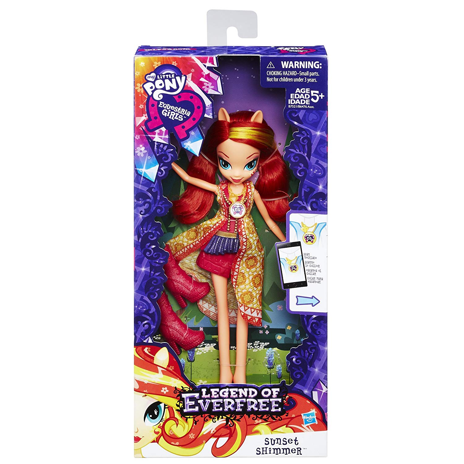 muñecas equestria girl con collar