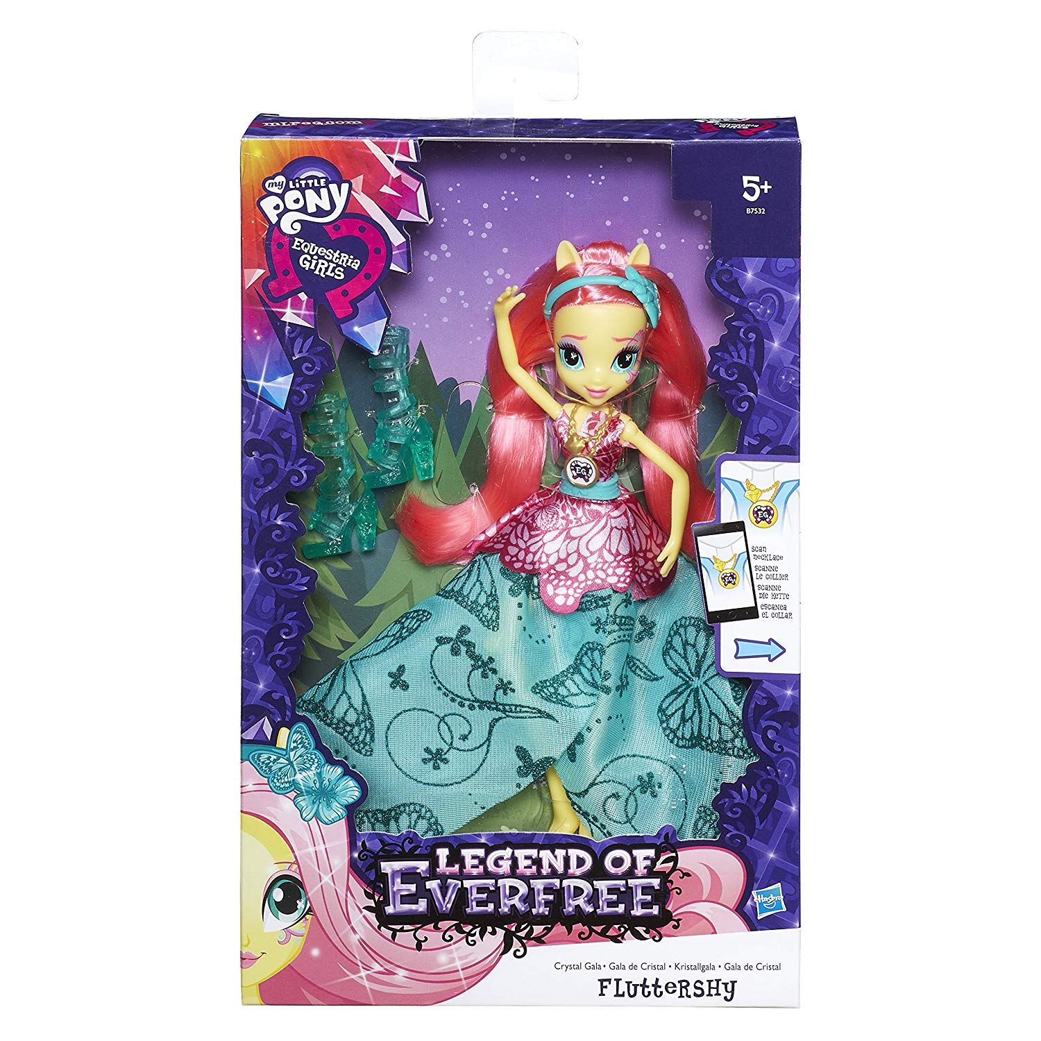 muñecas de equestria girl para escanear fluttershy