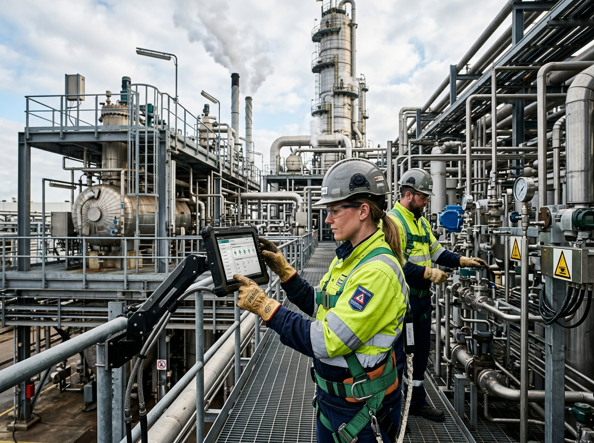 Seguridad operacional con tecnología Rugged en industria de alto riesgo