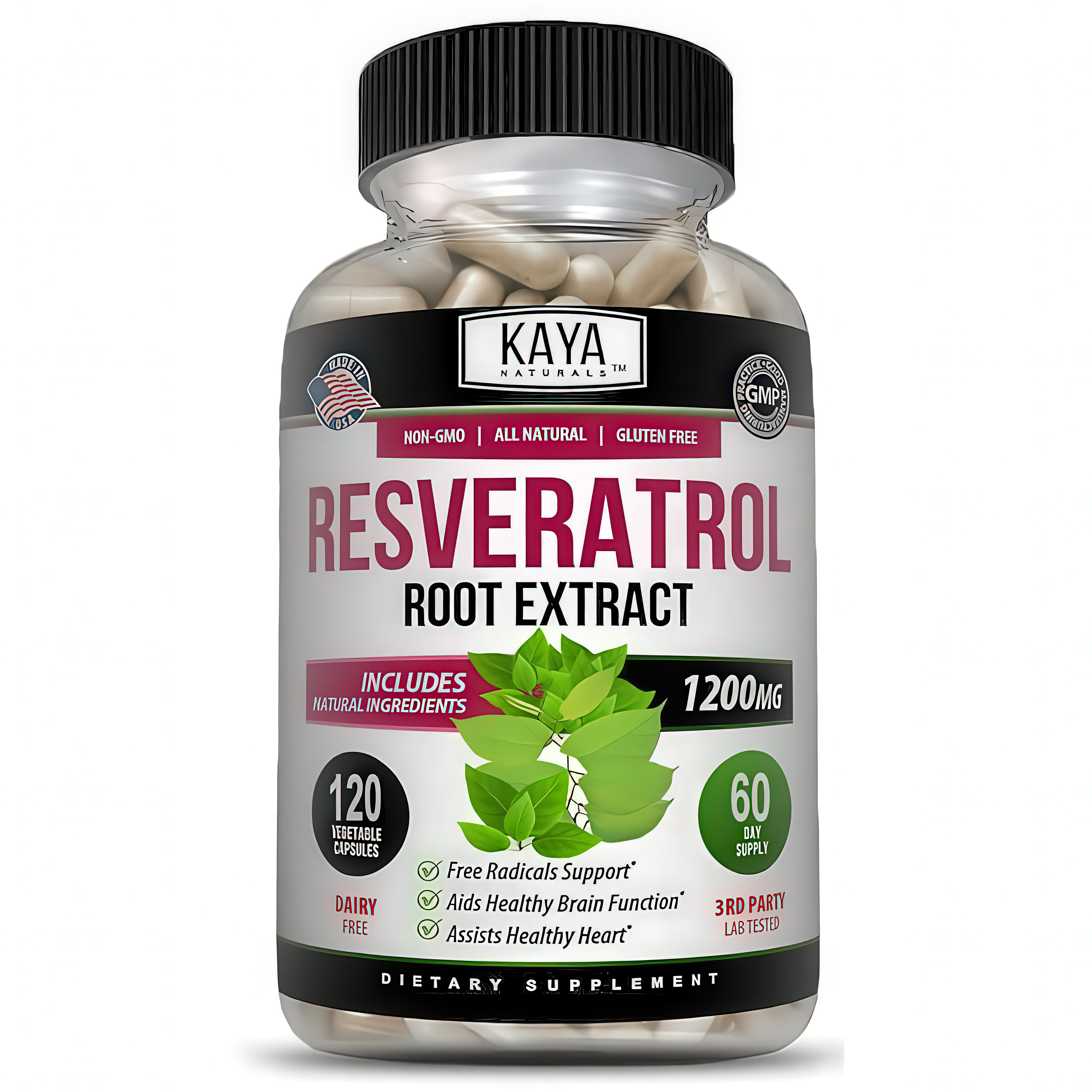 Resveratrol 1200 mg Kaum Store